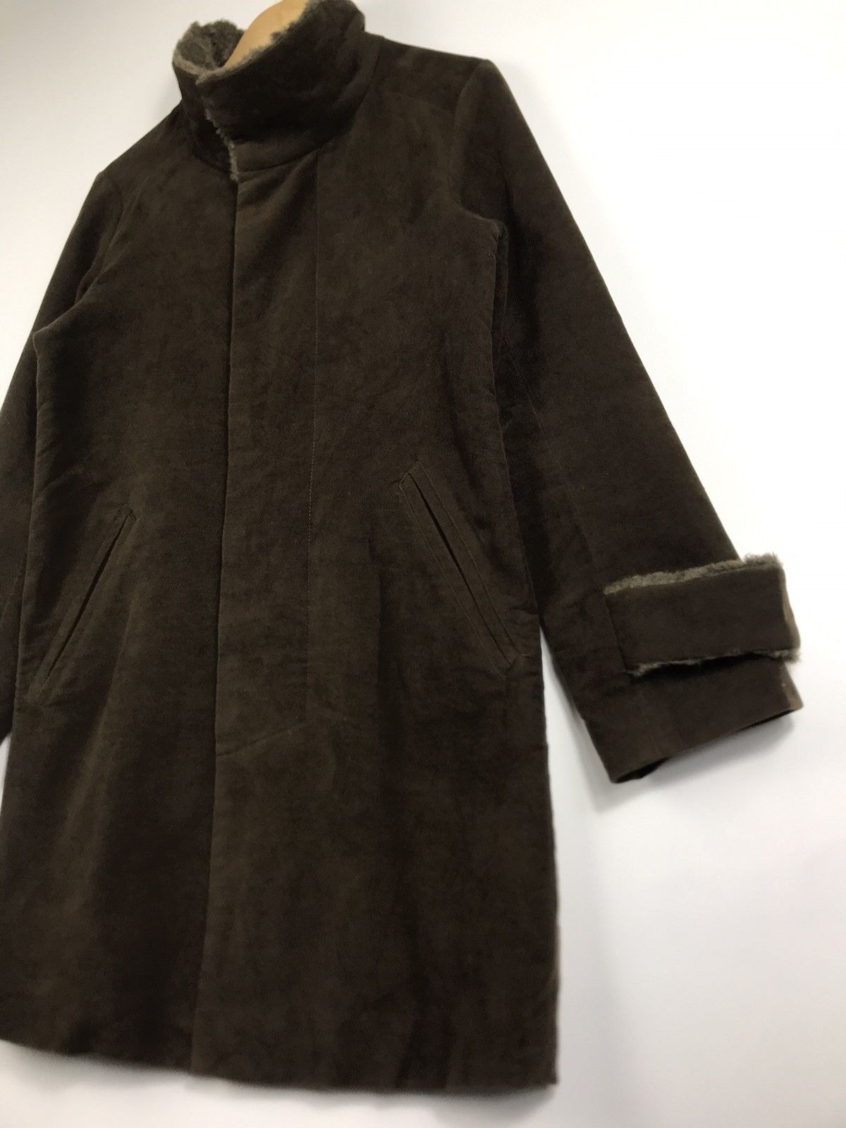 Japanese Brand × Vintage ⚡️Vintage Super Hakka Wool Button Long Jacket Size M / US 6-8 / IT 42-44 - 3 Thumbnail