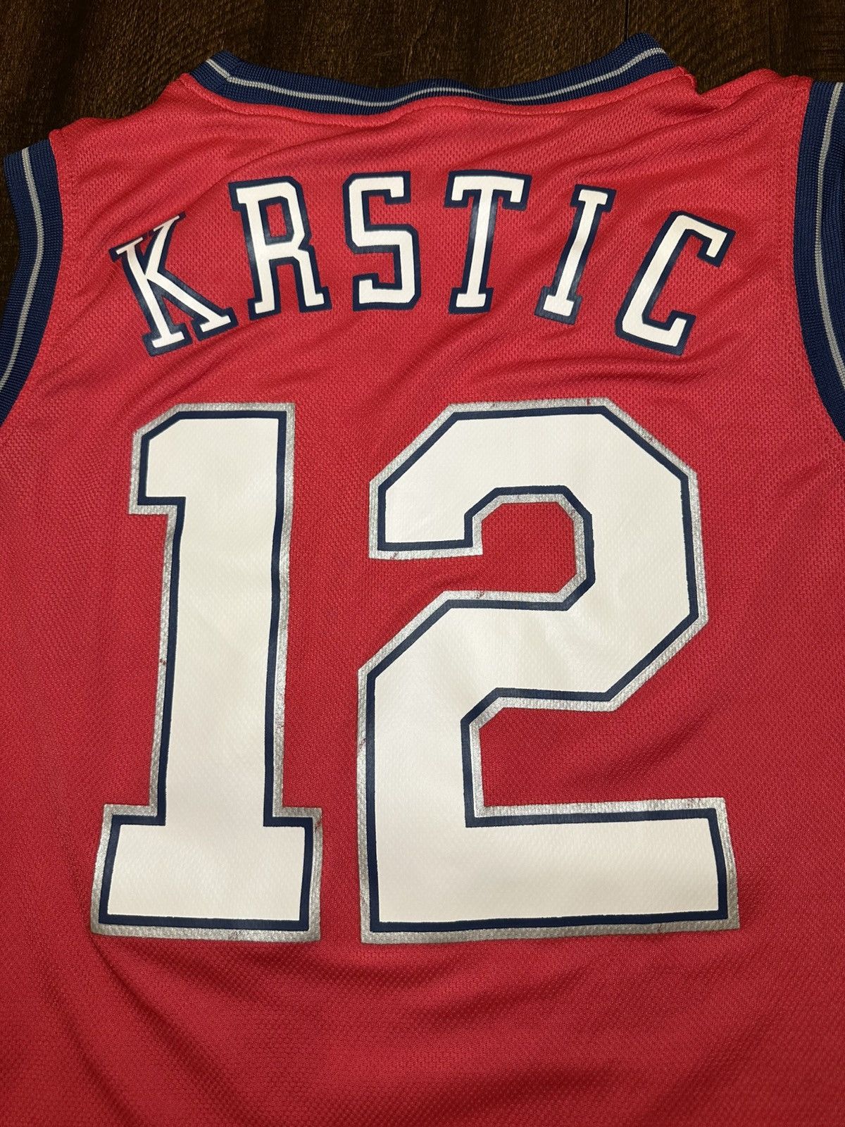 Other NJ Nets Mens Small Nenad Krstic #12 World Products Size US S / EU 44-46 / 1 - 3 Thumbnail