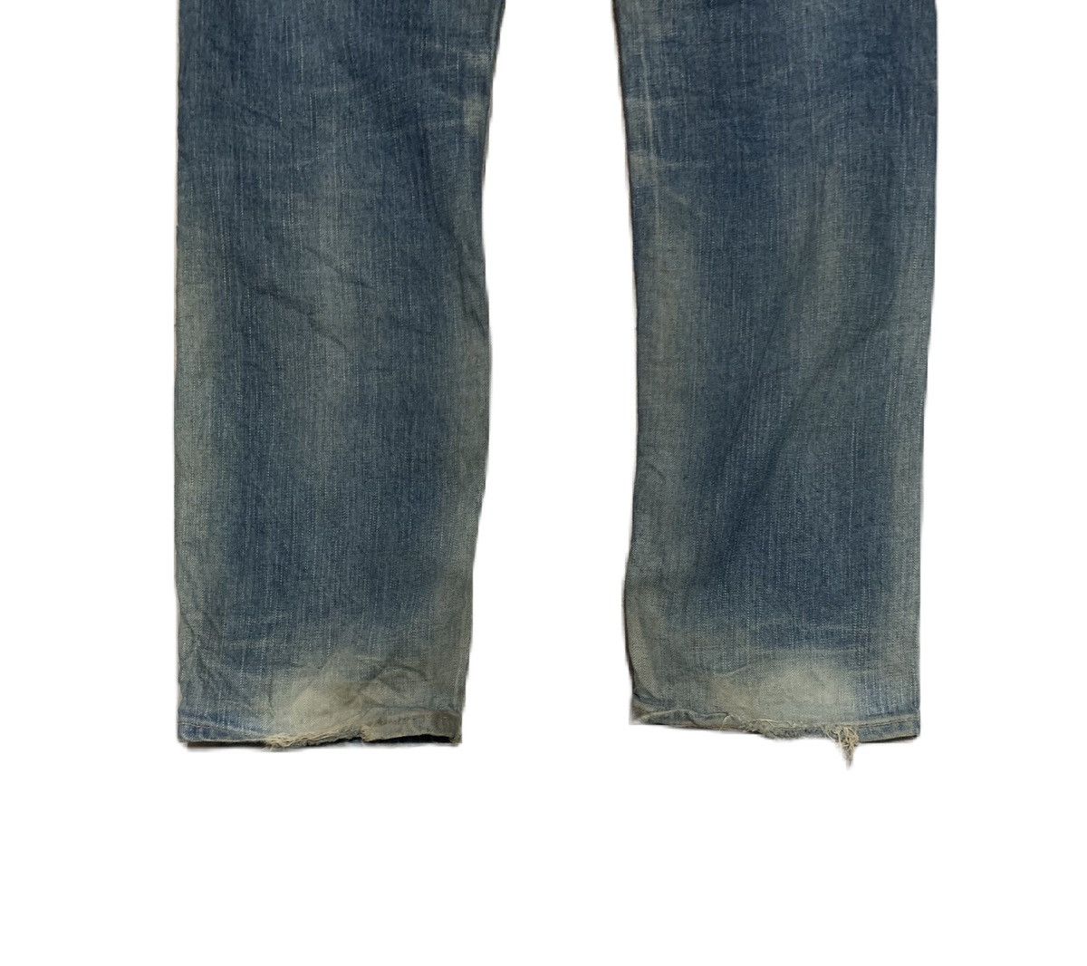 Edwin Vintage Edwin 503 Straight Leg Faded Blue Jeans Size US 30 / EU 46 - 5 Thumbnail