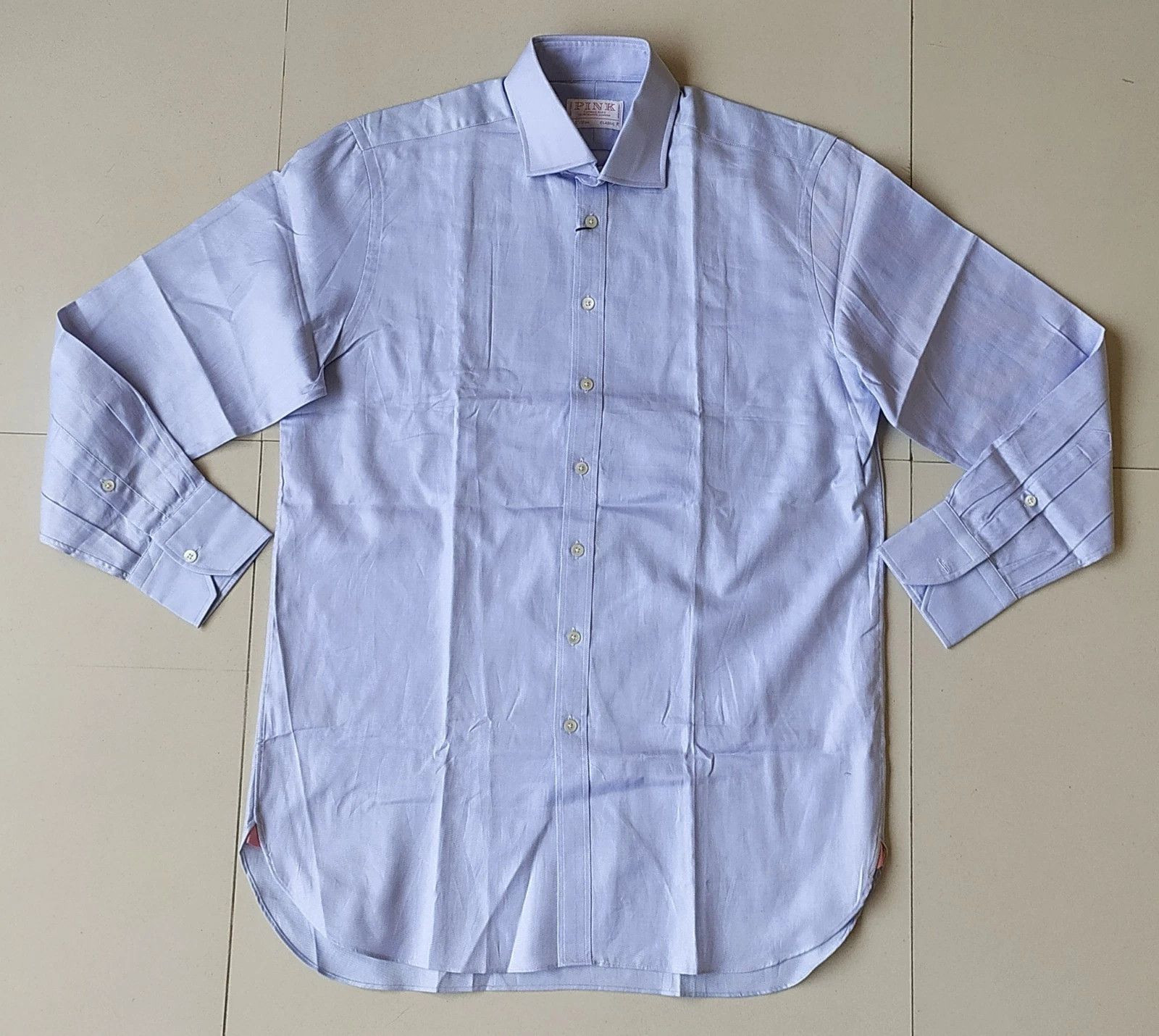 Thomas Pink Thomas Pink Melange Micro Stripe Shirt Free Shipping T/30 Size US S / EU 44-46 / 1 - 2 Thumbnail