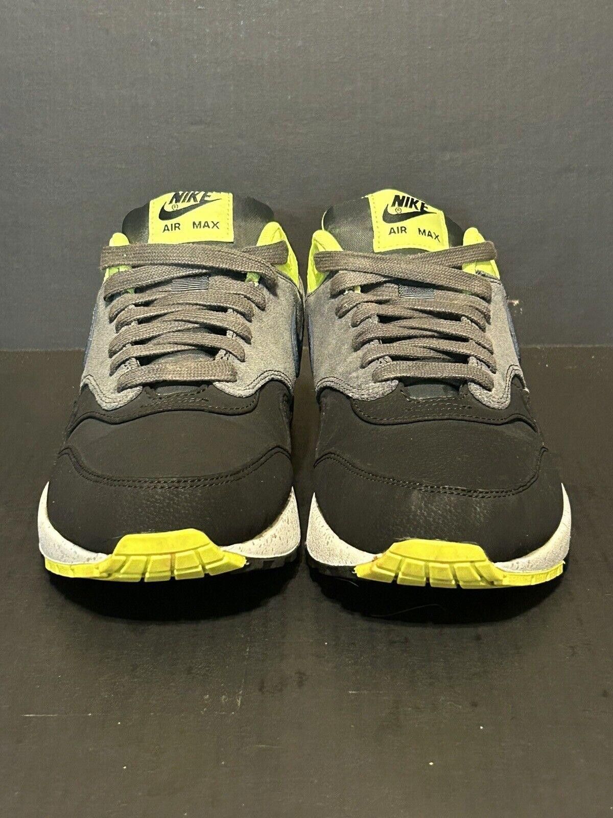Nike Nike Men's Air Max 1 Split Black Volt - 512033-002 Size 9.5 Size US 9.5 / EU 42-43 - 3 Thumbnail