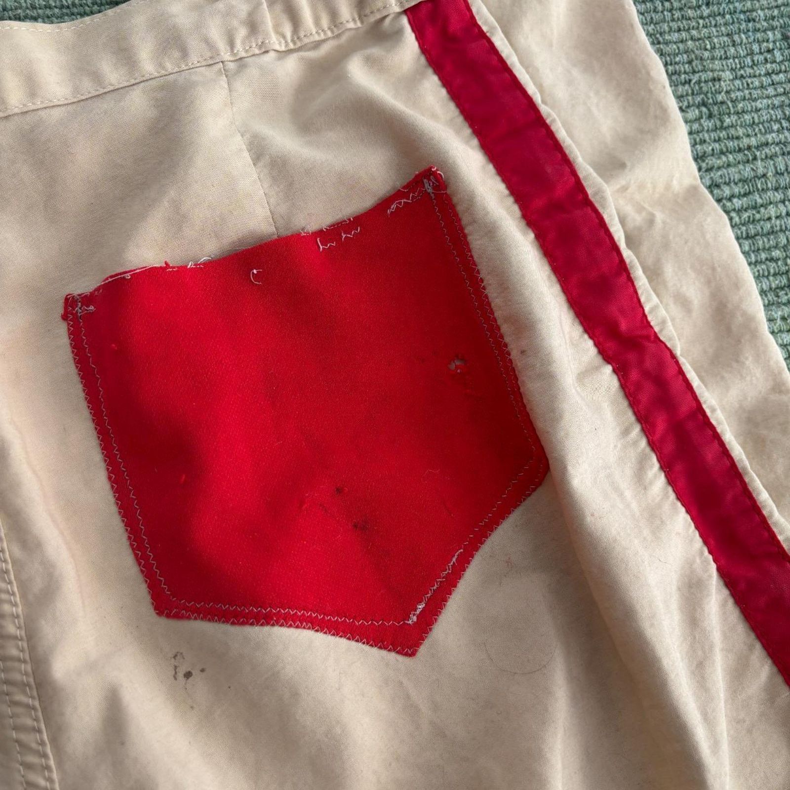 Vintage 1940s era vintage athletic pants red striped size 33x34 Size US 33 - 5 Thumbnail