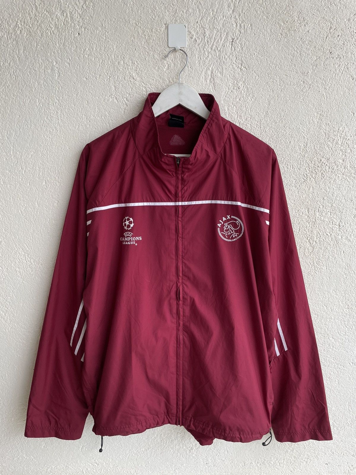 Vintage 2000s Ajax Champions League Adidas Jacket Size US XL / EU 56 / 4 - 1 Thumbnail