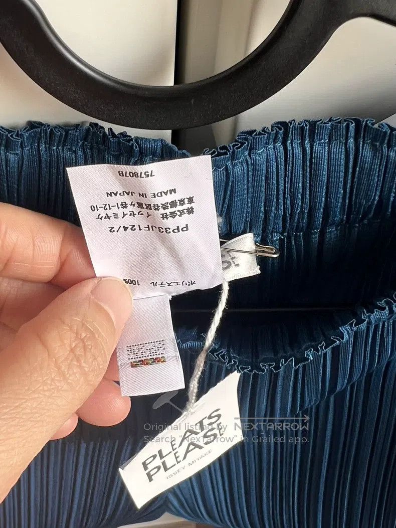 Issey Miyake Issey Miyake Blue Pants Size 25" / US 0 / IT 36 - 3 Thumbnail