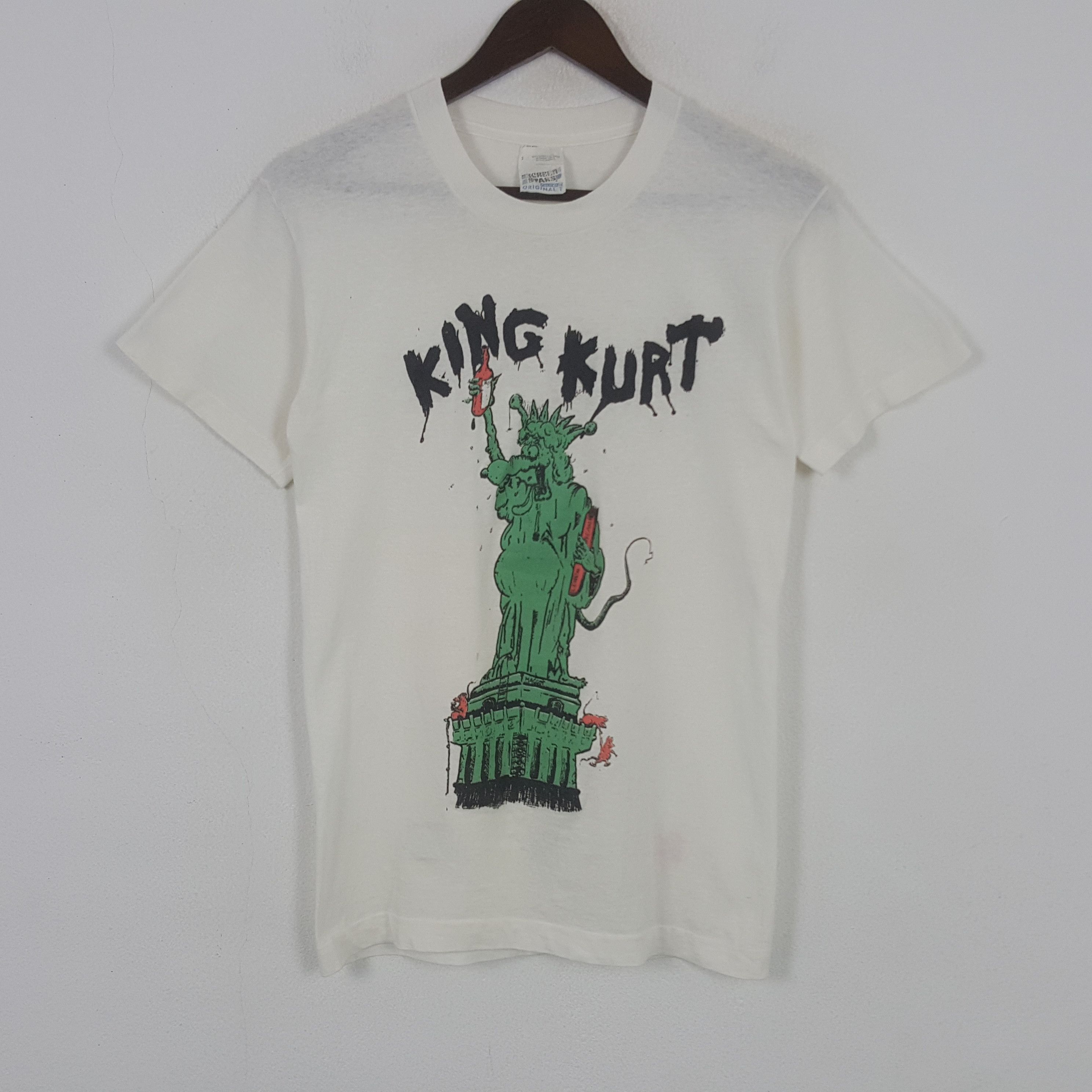 Vintage 80’s King Kurt Rock n Roll American Rock Band Tshirt