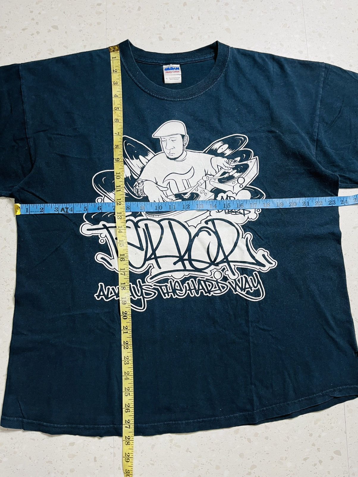 Band Tees Rare 2006 Mr Dibbs x Terror “always the hard way” tee Size US XL / EU 56 / 4 - 9 Thumbnail
