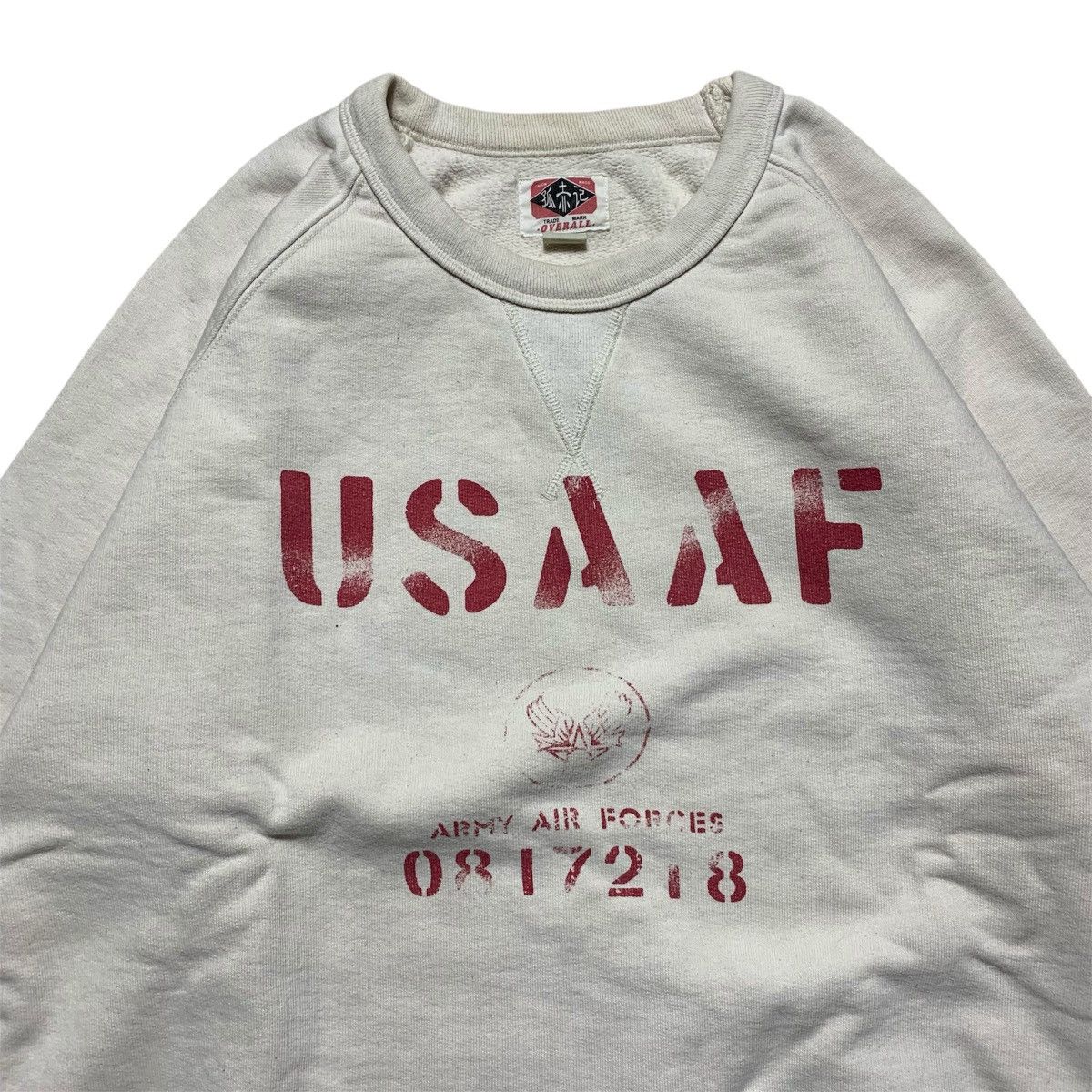 Japanese Brand Union Made "USAAF" Sweetshirt Size US XL / EU 56 / 4 - 3 Thumbnail