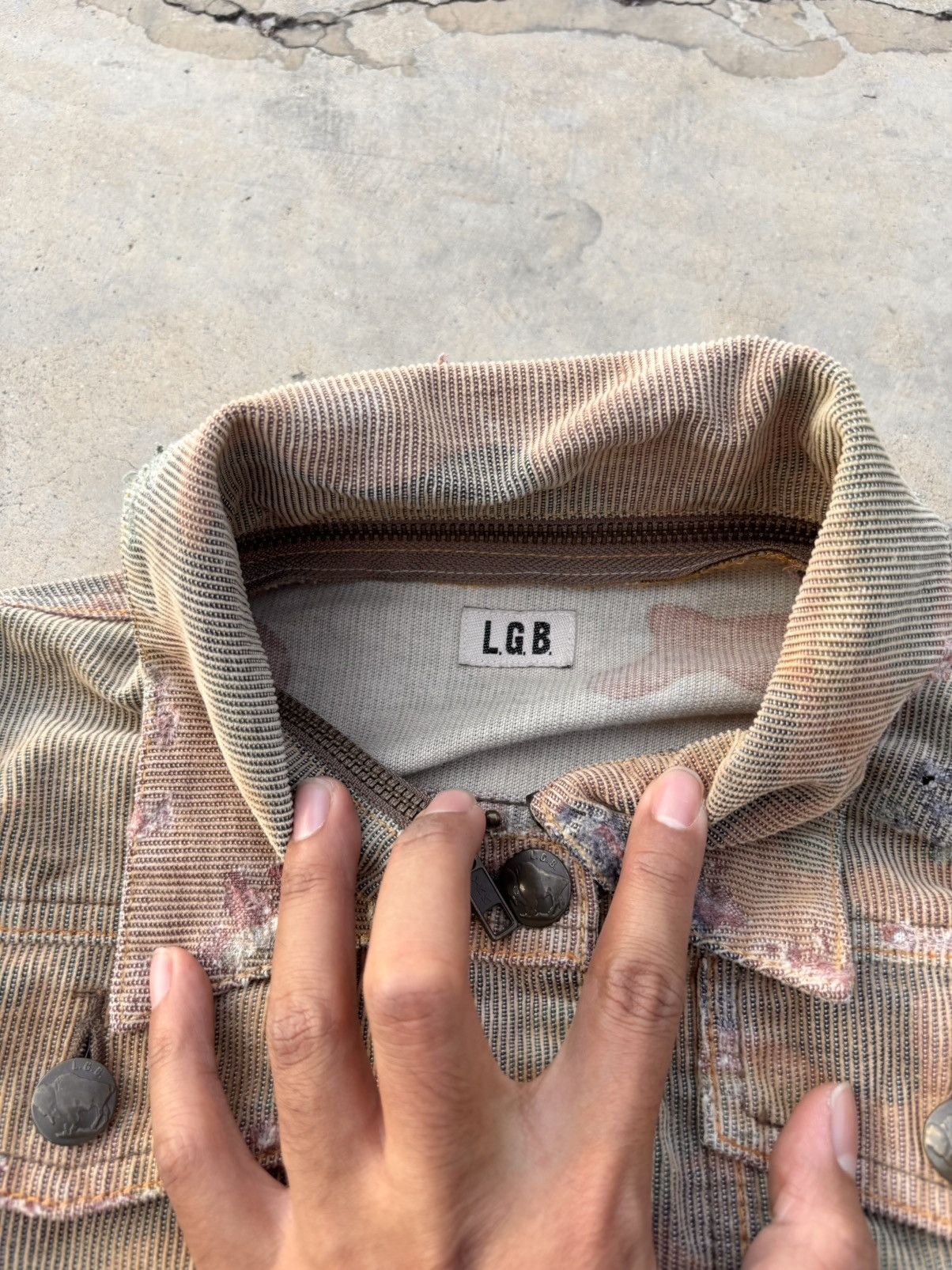 Le Grande Bleu (L.G.B.) Le Grande Bleu (L.G.B.) Button Jacket Size US XS / EU 42 / 0 - 3 Thumbnail