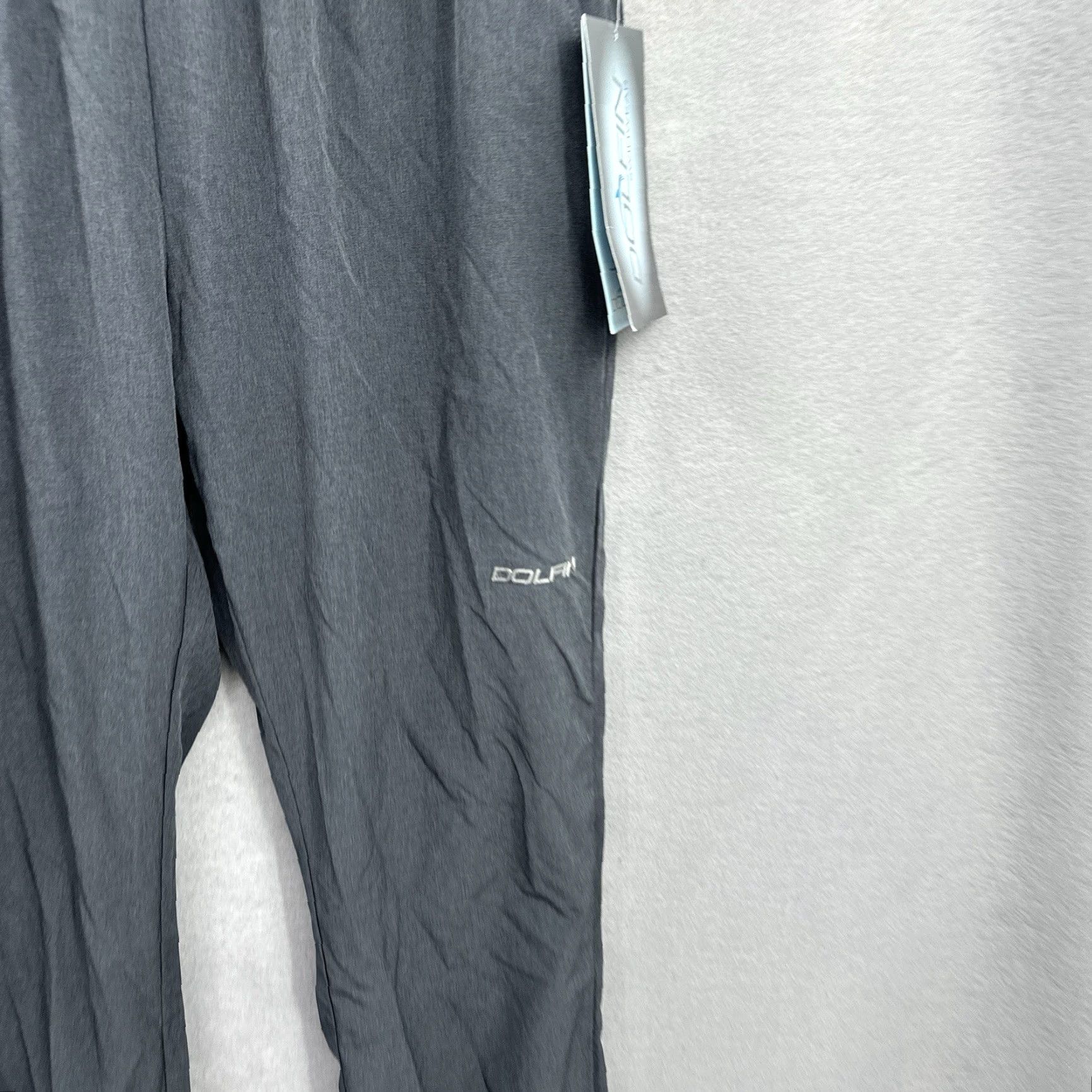 Vintage Dolfin Jogger Pants Mens Small Gray Lightweight Athletic Activewear Hiking Size US 29 - 5 Thumbnail