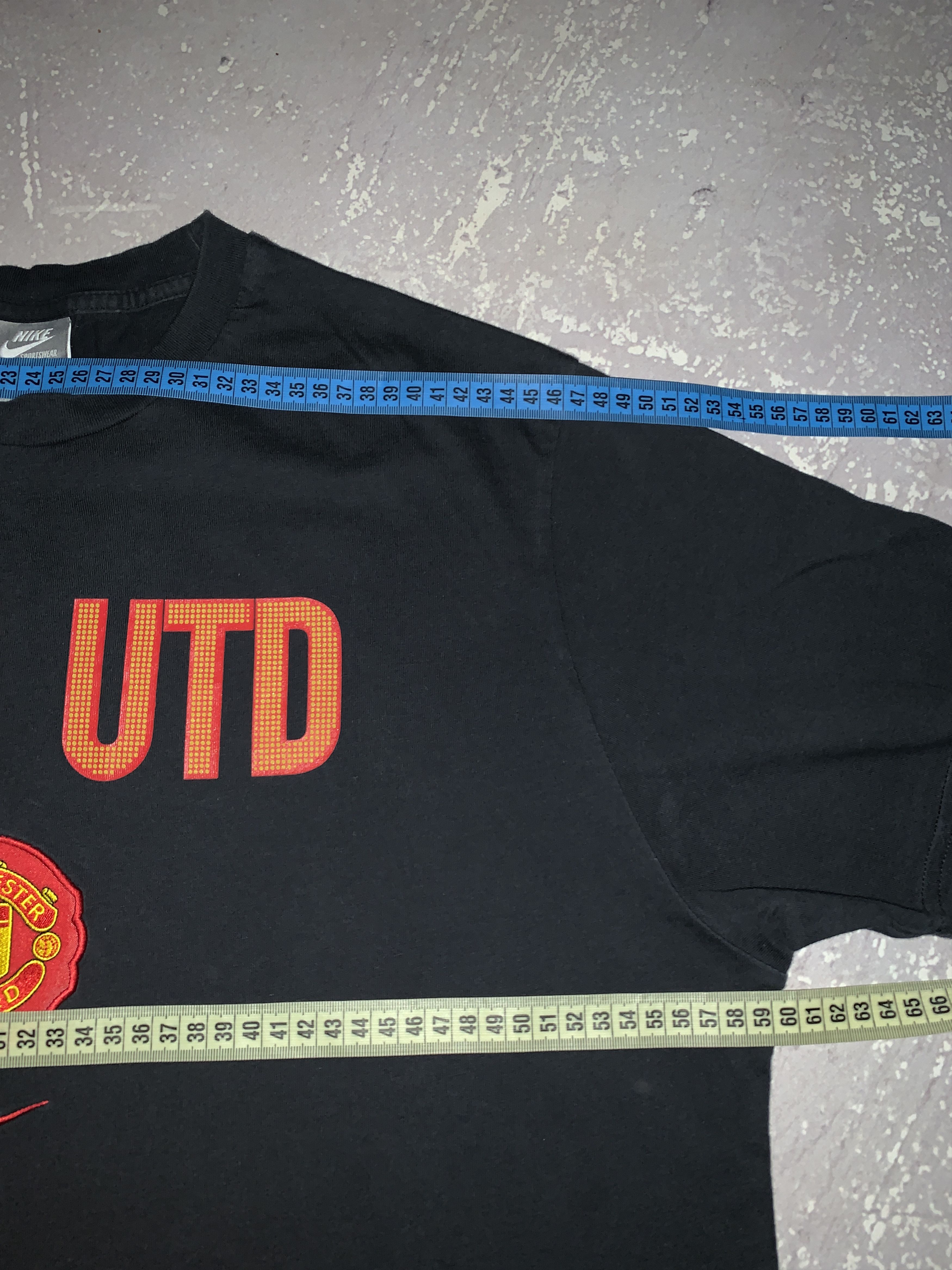 Nike Y2K Vintage Nike Manchester United Soccer Cotton T Shirt Size US XL / EU 56 / 4 - 8 Thumbnail