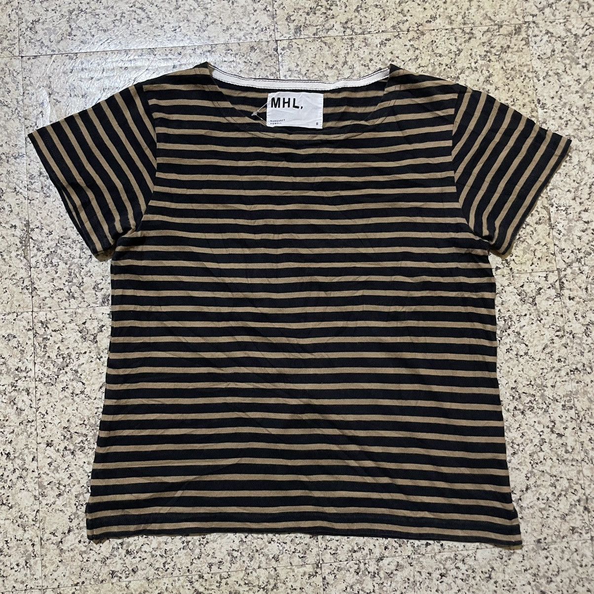 Margaret Howell MHL. Margaret Howell Striped Cotton Jersey Tee Size M / US 6-8 / IT 42-44 - 1 Thumbnail