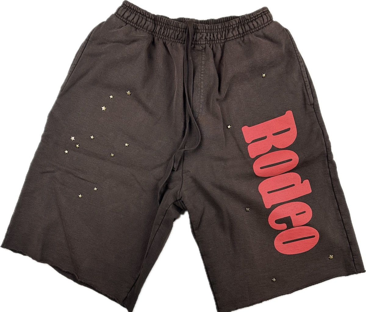 Spider Worldwide × Travis Scott Sp5der x Cactus Jack Rodeo Shorts | Grailed