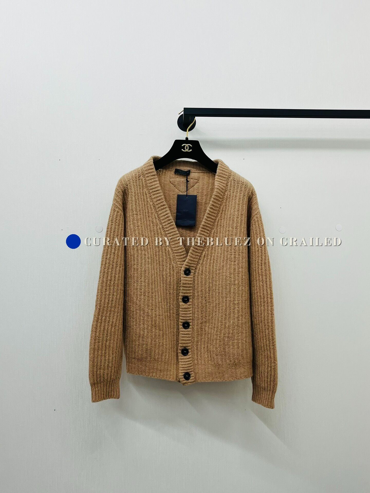 Prada × Raf Simons Last price! 1.4k Prada jacquard wool turtleneck 