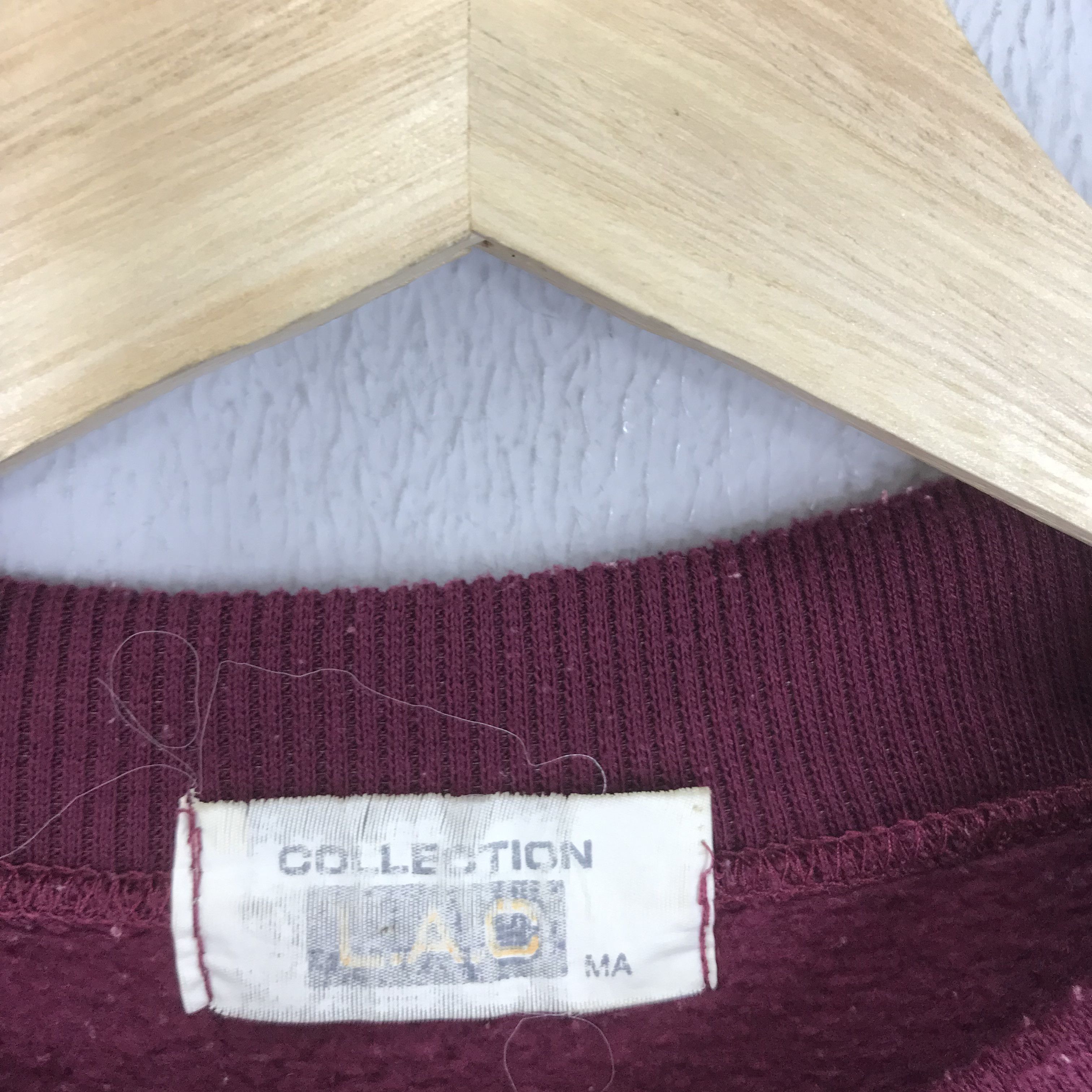 Vintage Vintage Hawaiian Long Beach Sweatshirt Red - 164 Size US L / EU 52-54 / 3 - 6 Thumbnail