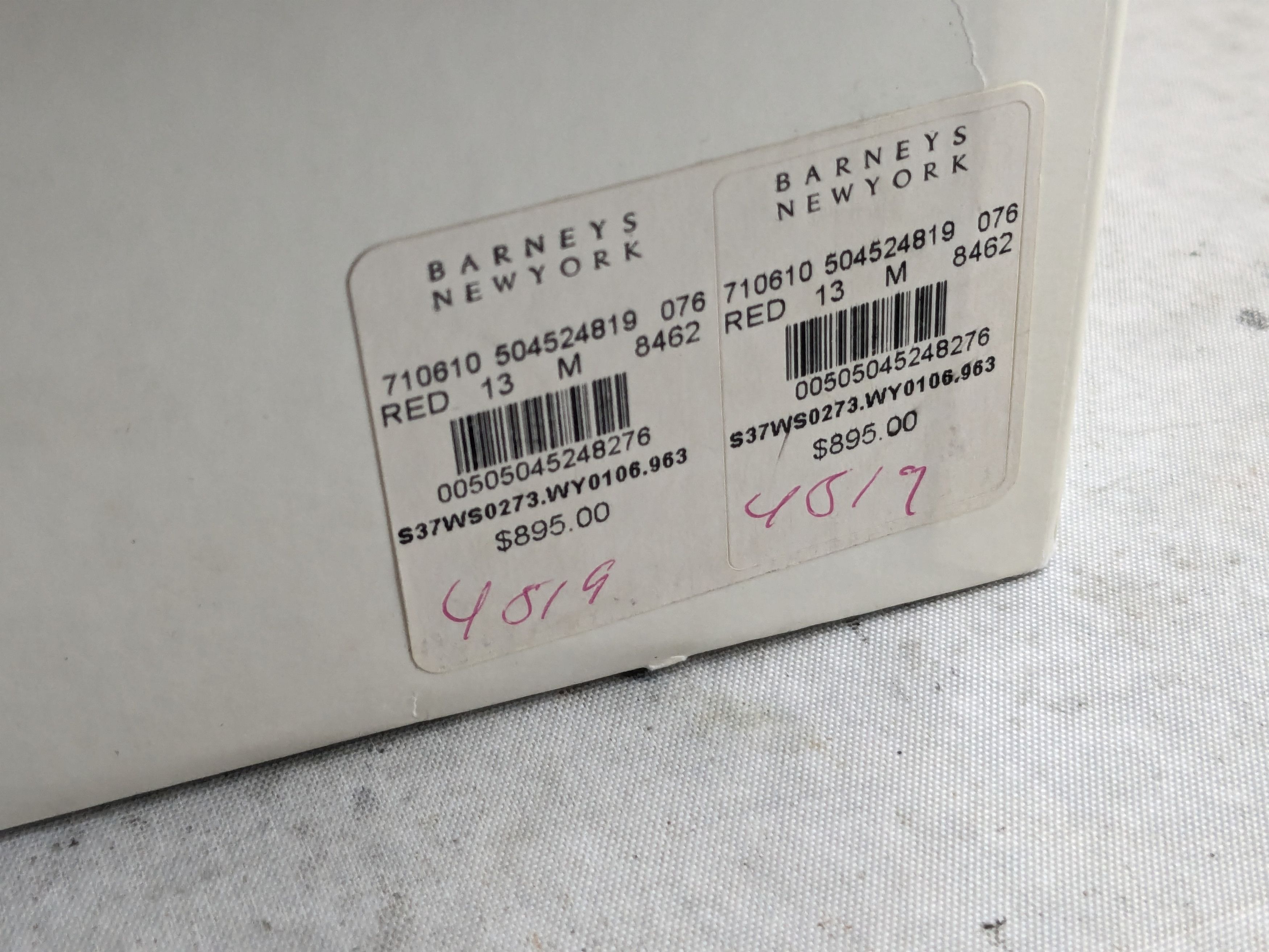 Maison Margiela Maison Margiela Future Red Black 13 46 High Tops Size US 13 / EU 46 - 23 Thumbnail