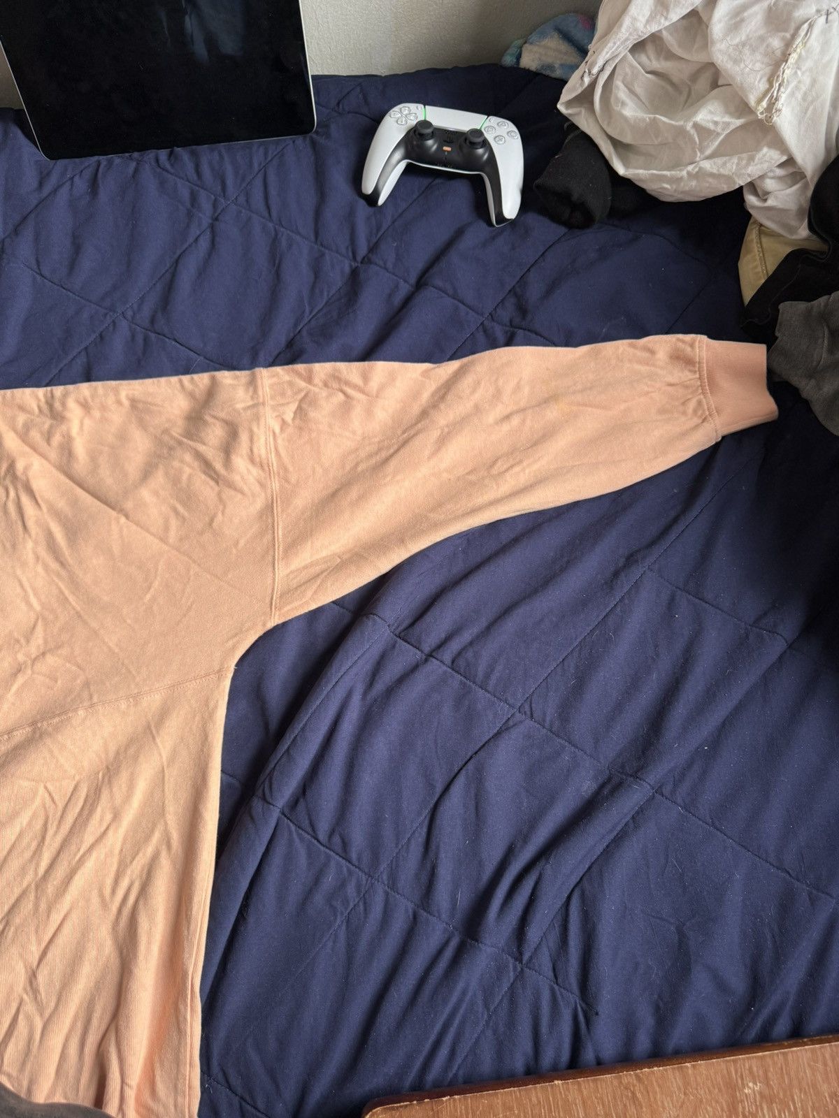 Kith Kith Track Paneled Long-Sleeve T-Shirt 'Pink' Size US M / EU 48-50 / 2 - 5 Thumbnail