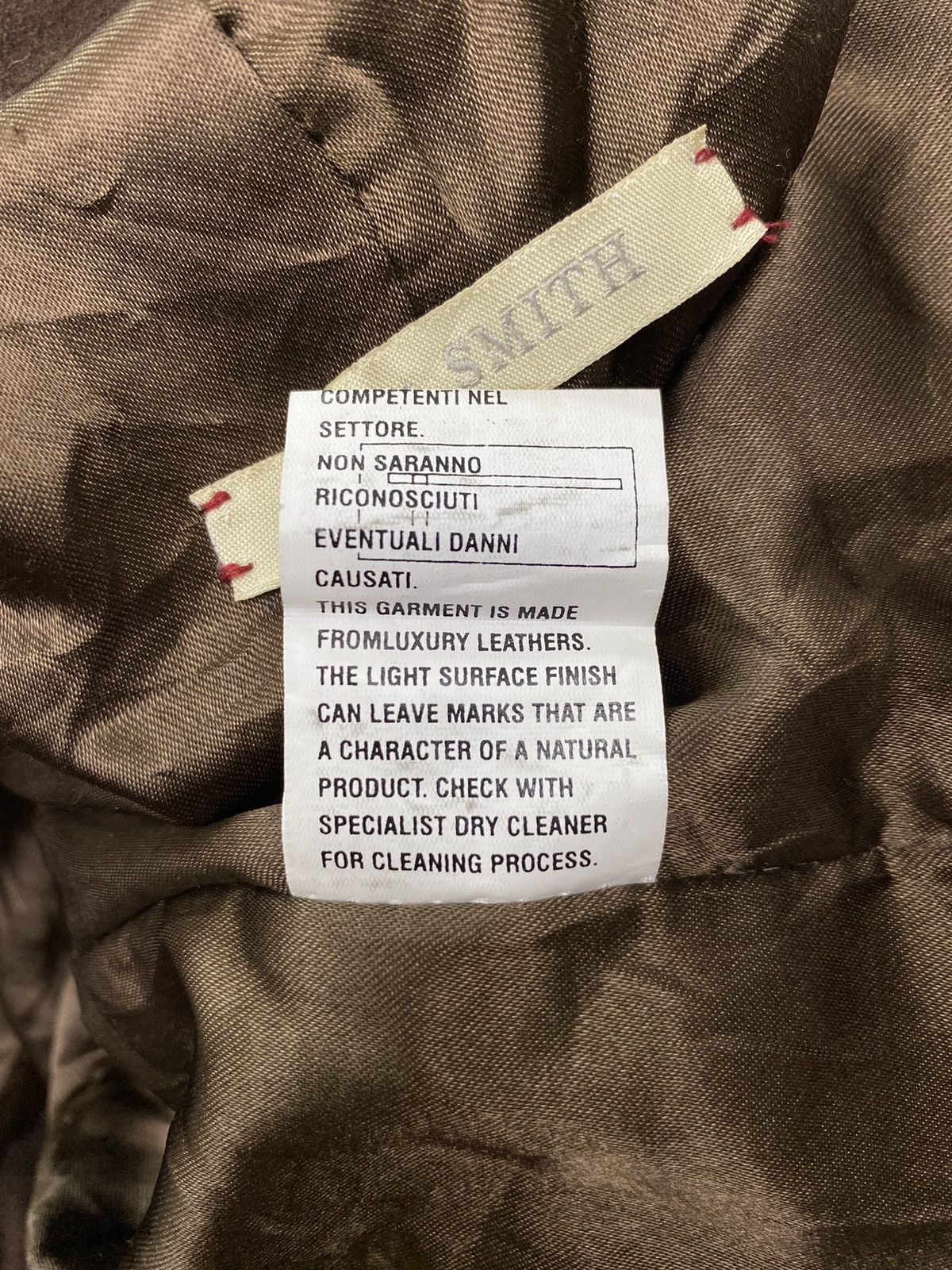 Japanese Brand Flora Smith Leather Coat Size XS / US 0-2 / IT 36-38 - 12 Thumbnail