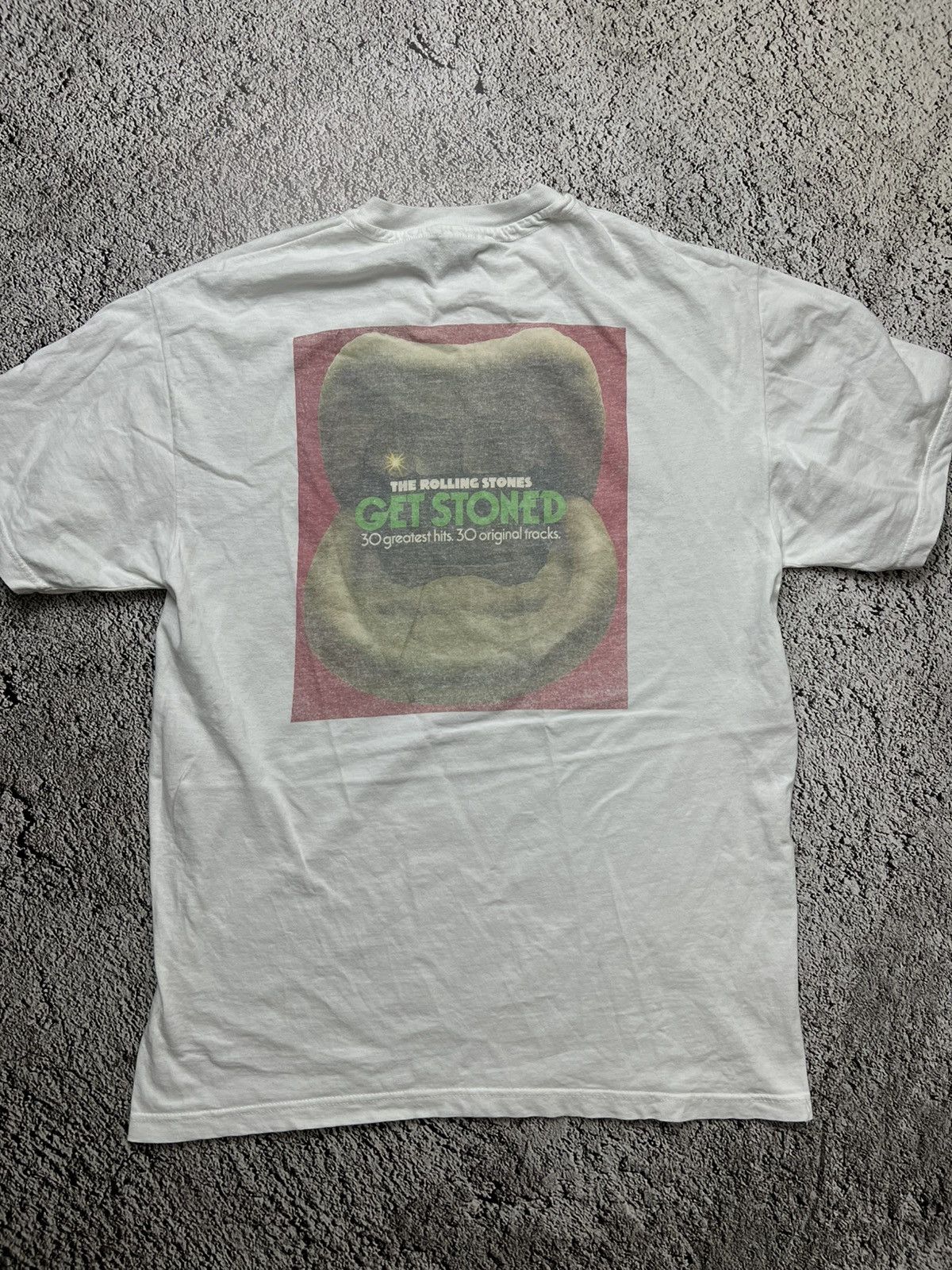 Hanes 1995 Rolling Stones Vodoo Lounge ticket tour hanes rare tee Size US L / EU 52-54 / 3 - 2 Thumbnail
