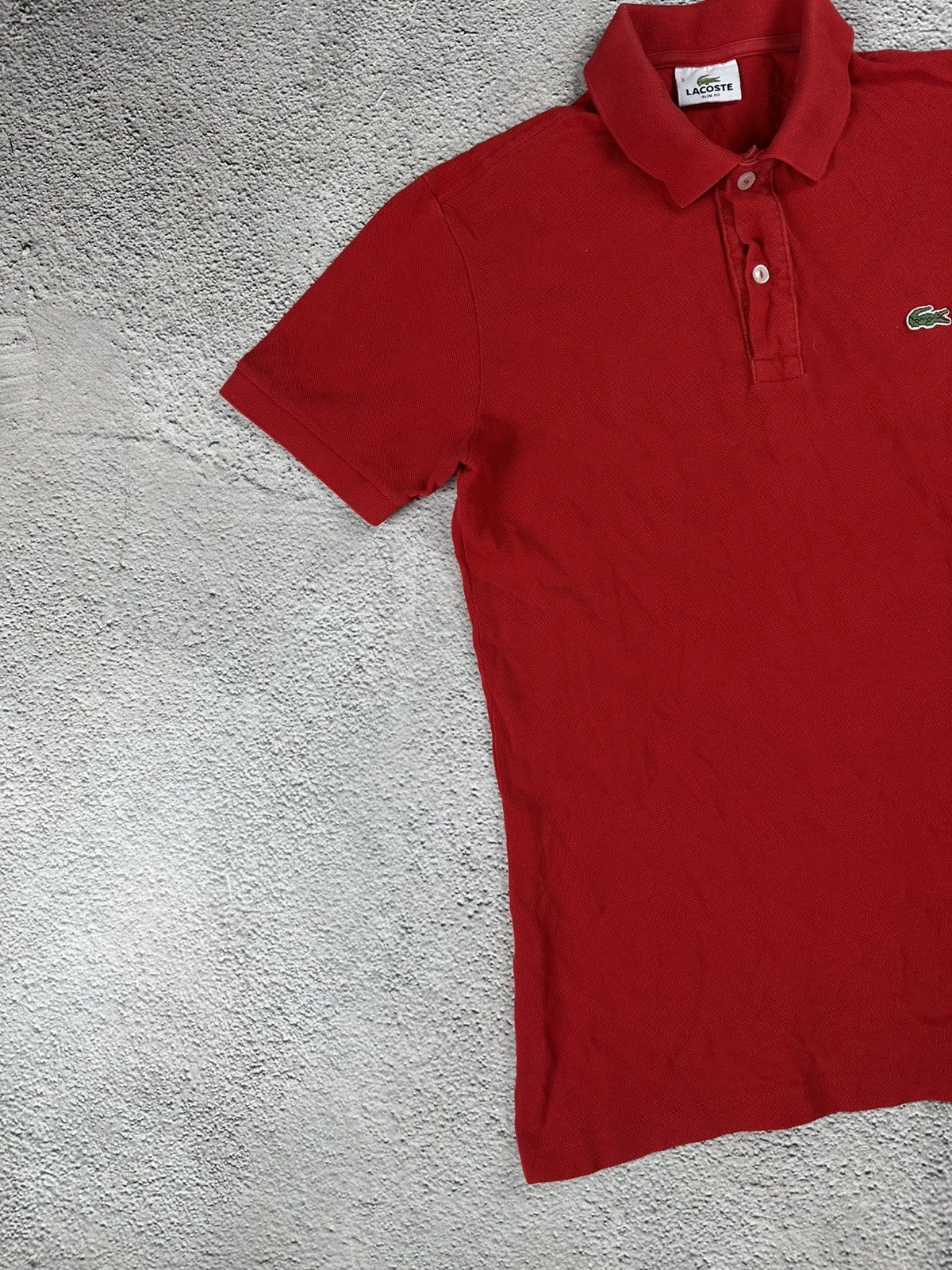 Lacoste Vintage Lacoste Polo Slim Fit Old Money Style Y2K Size US S / EU 44-46 / 1 - 5 Thumbnail