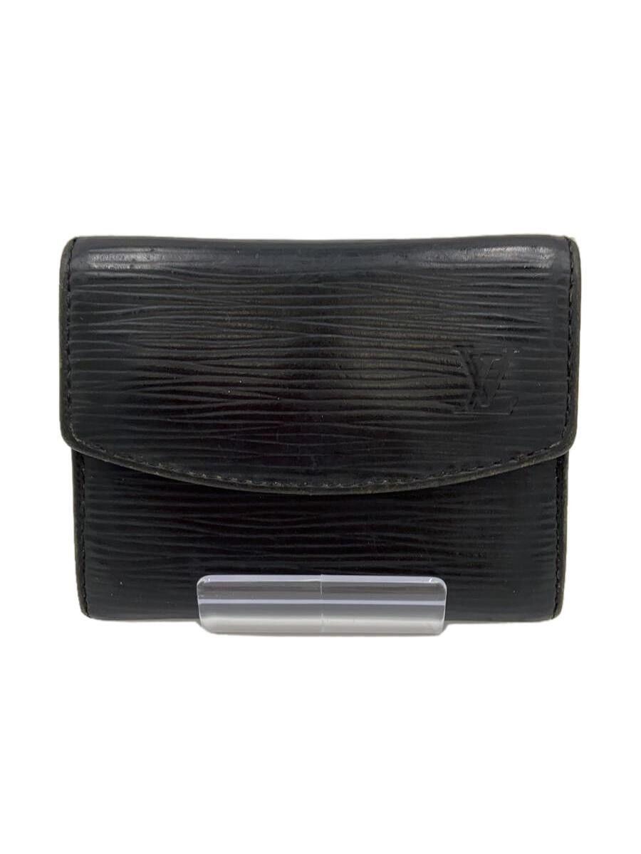 Louis Vuitton Louis Vuitton Epi Porte Monet Sample Leather Black Size ONE SIZE - 1 Thumbnail