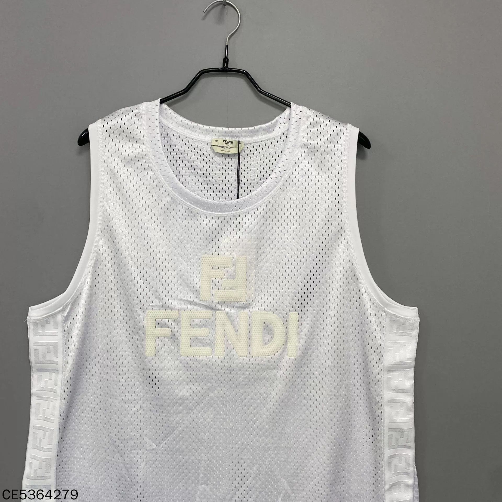 Fendi FENDI Breathable Logo Tank Top Size 42 Size M / US 6-8 / IT 42-44 - 2 Thumbnail