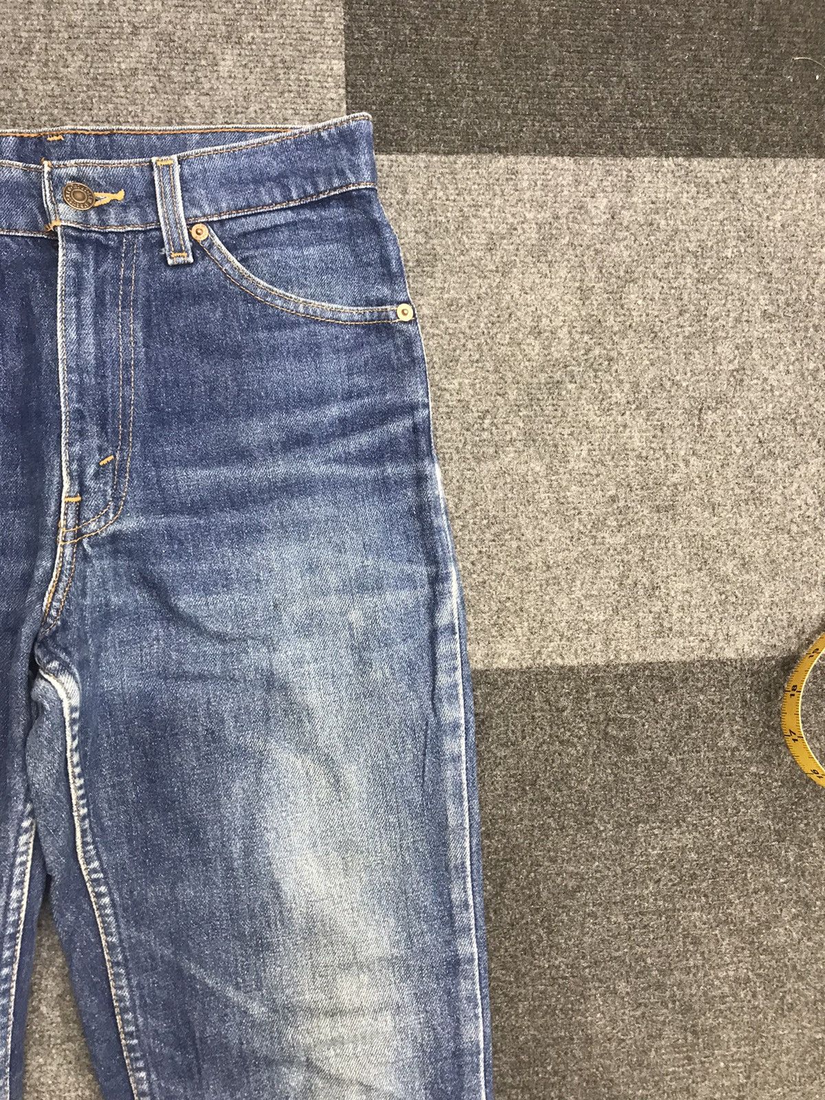 Levi's 💥Flare 90s💥Vintage 90s Levis 517 Flare Blue Wash Jeans Size US 27 - 4 Thumbnail