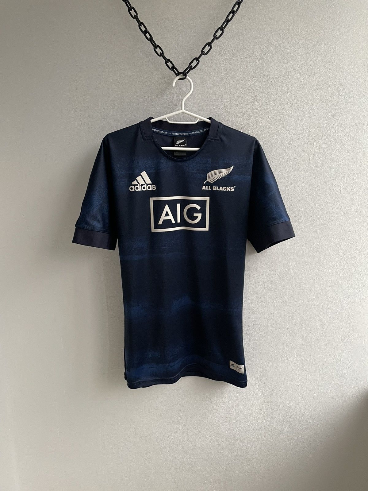 All Blacks Adidas Parley All Blacks Rugby Jersey New Zealand Rugby 2019 Size US M / EU 48-50 / 2 - 1 Thumbnail