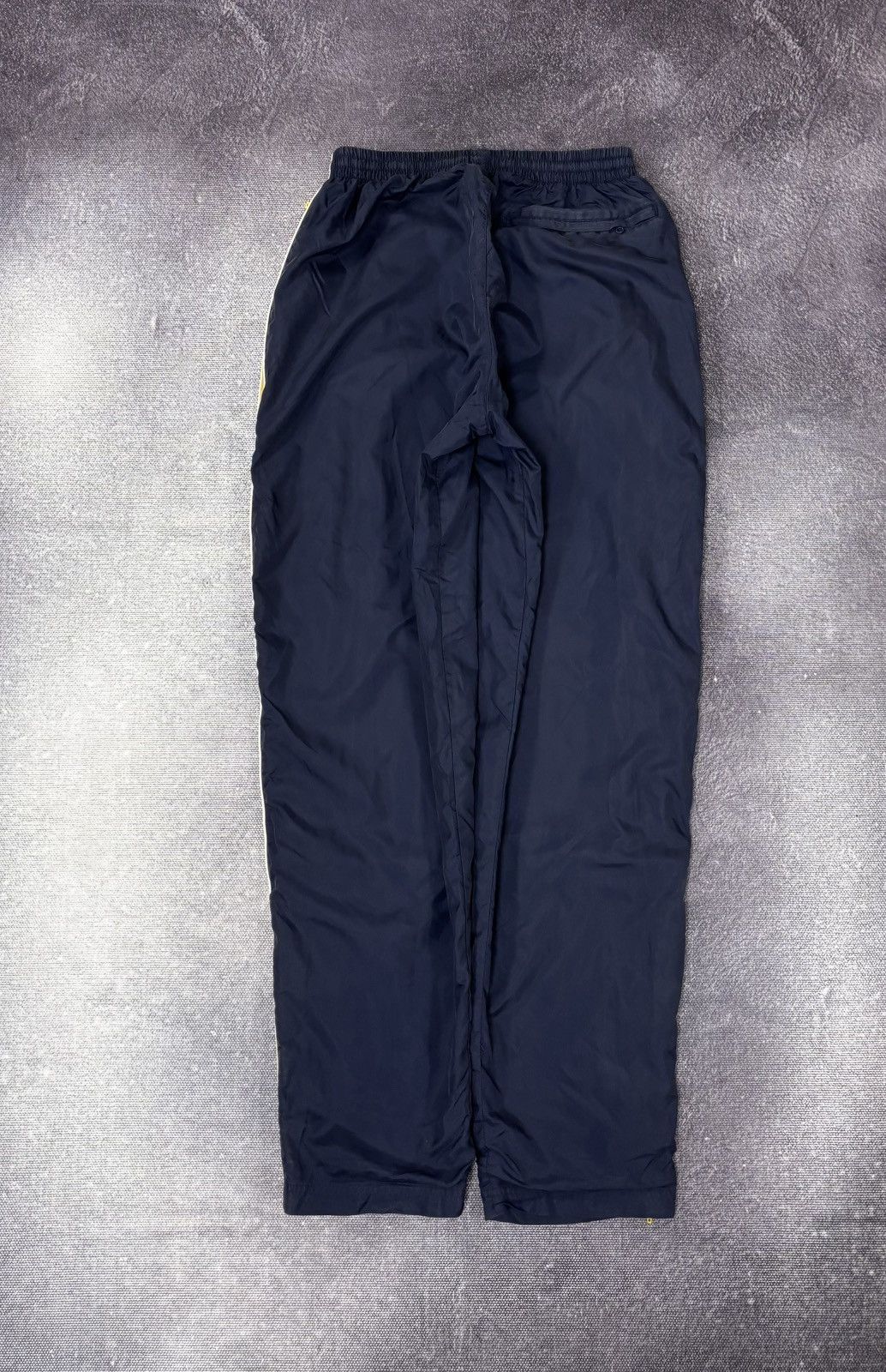Nike Vintage Nike Y2K Navy Blue Nylon Track Pants Size US 32 / EU 48 - 16 Thumbnail