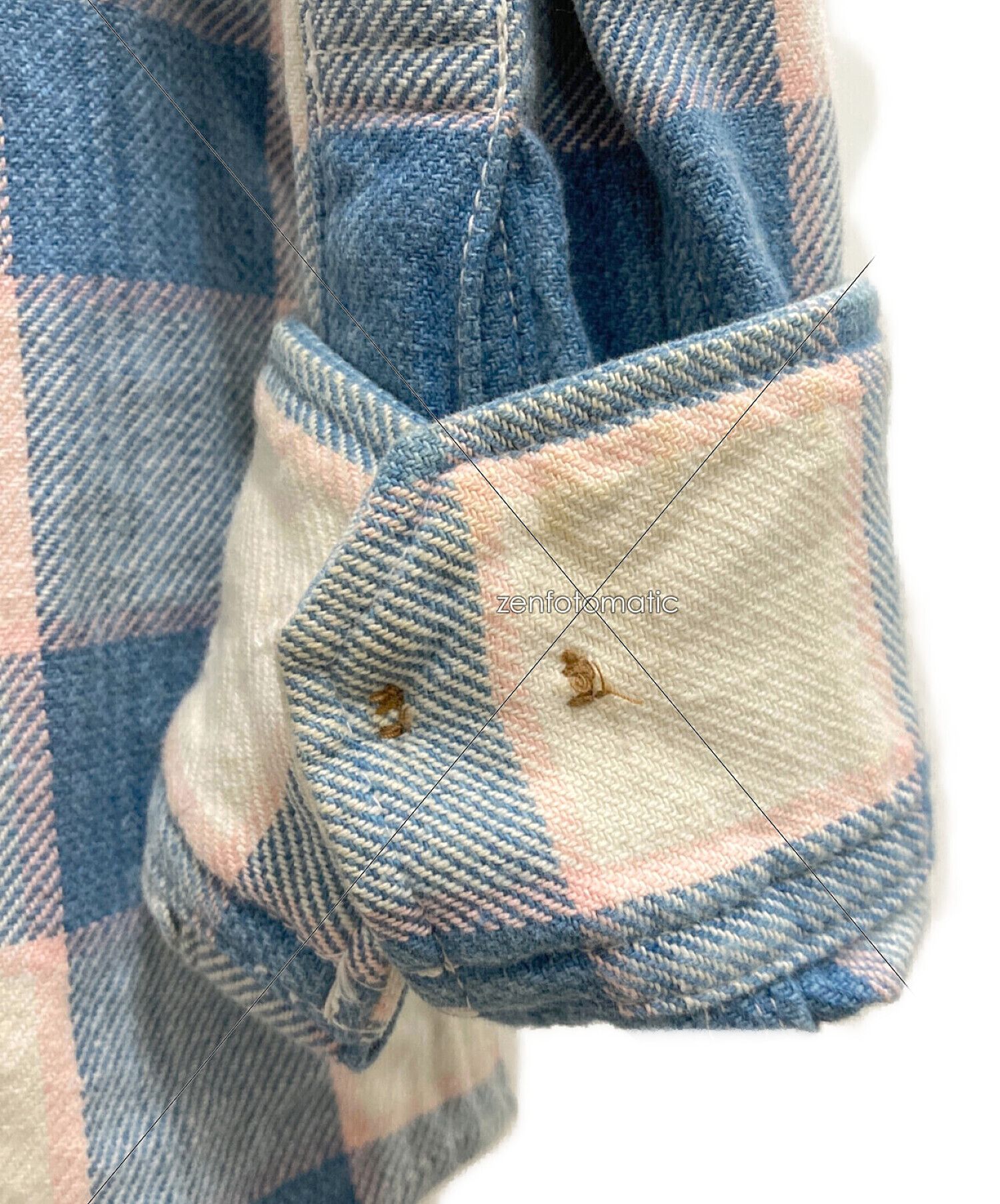 Visvim Visvim 14SS Black Elk Indigo Check Flannel Shirt Size US S / EU 44-46 / 1 - 7 Thumbnail