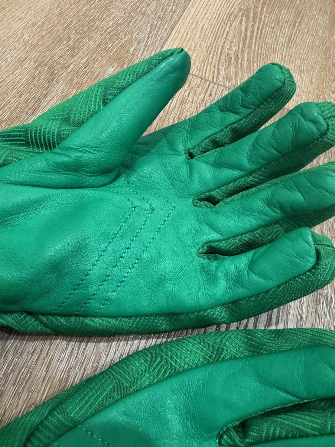 Bottega Veneta Bottega Gloves with Nylon and Leather Size ONE SIZE - 7 Thumbnail