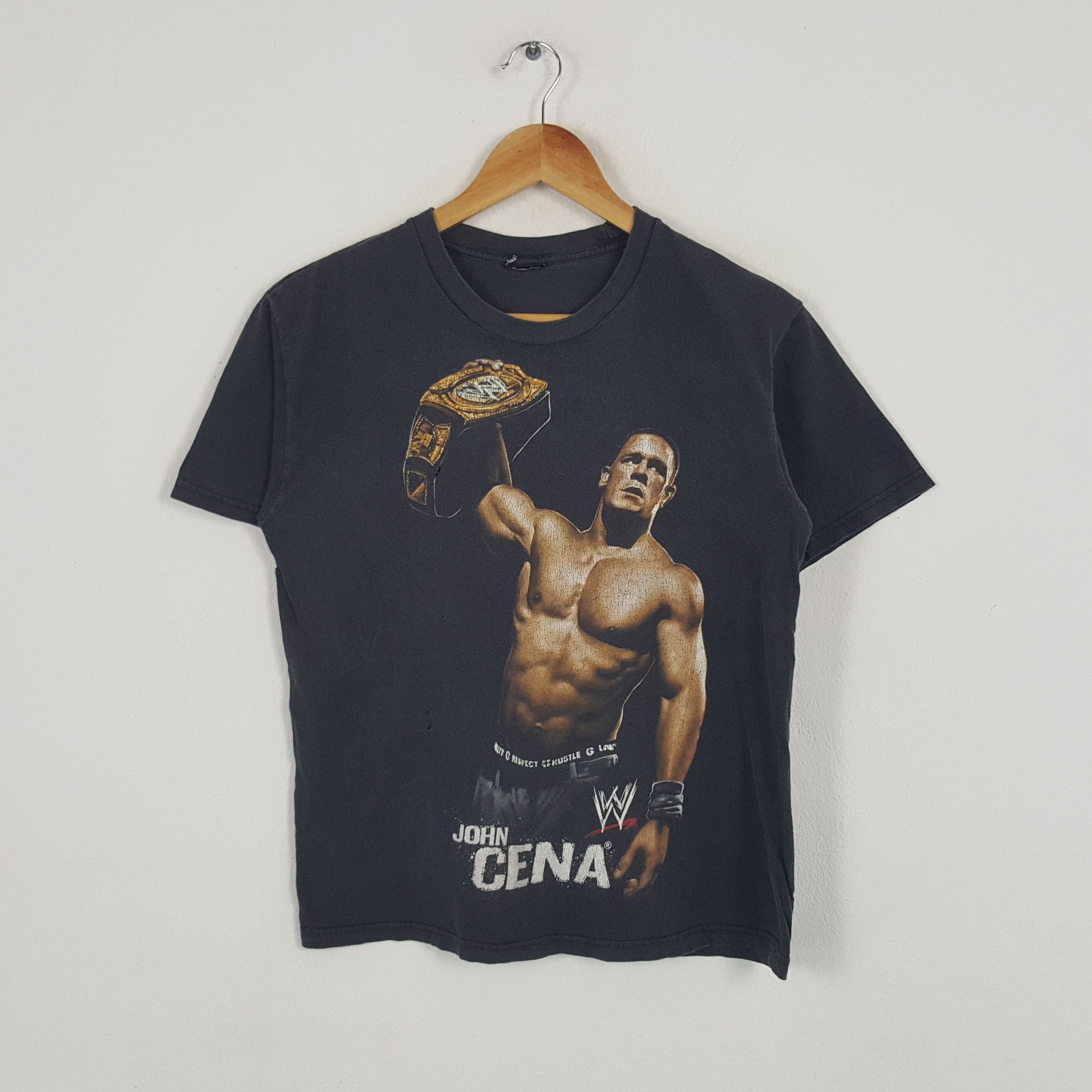 Vintage × WWE Vintage John Cena American Wrestling Entertainment Tshirt Size US M / EU 48-50 / 2 - 1 Thumbnail