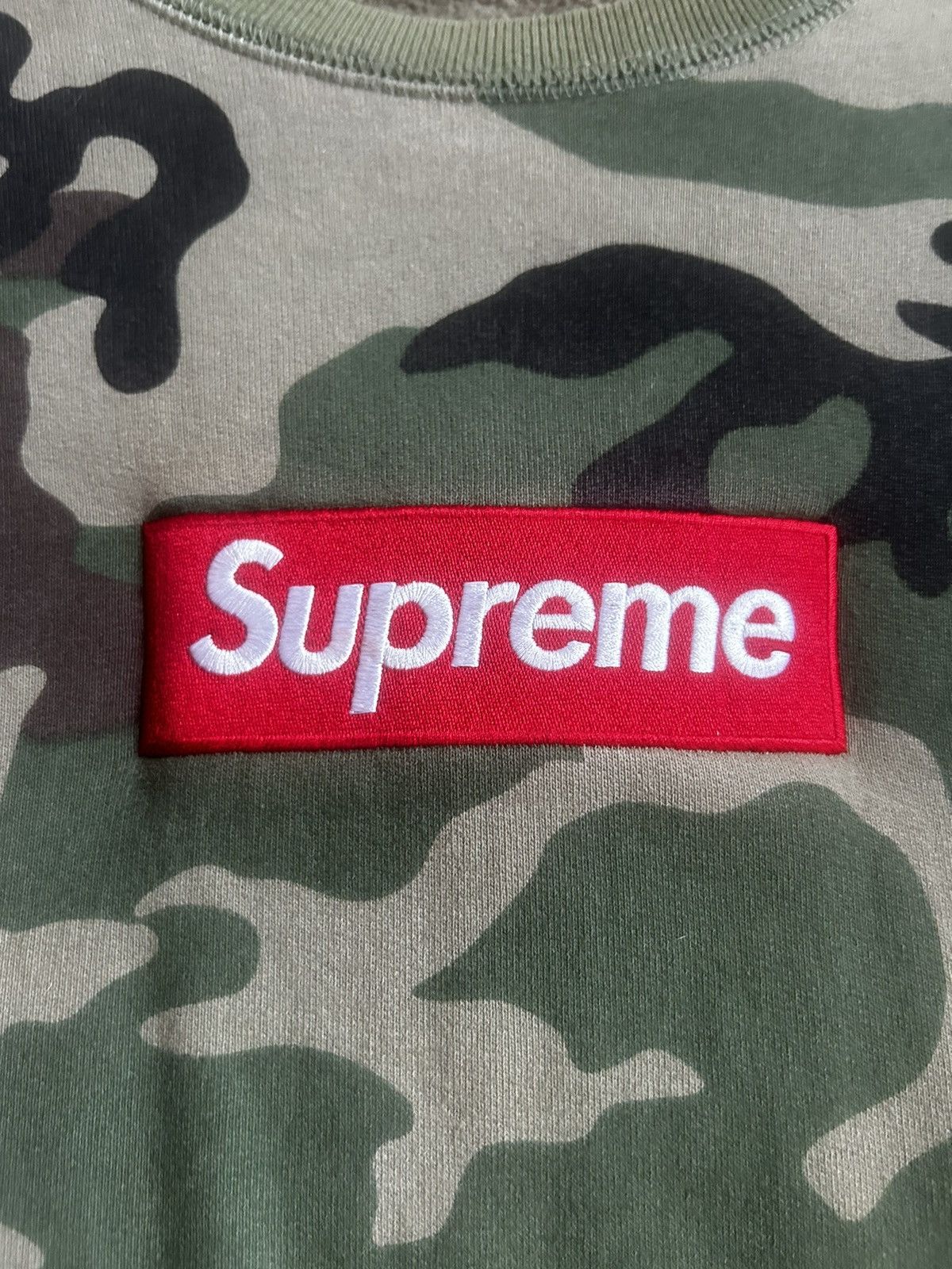 Supreme Supreme FW15 Woodland Camo Box Logo Size US L / EU 52-54 / 3 - 2 Thumbnail