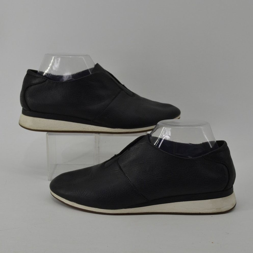 Hush Puppies Hush Puppies Revere Womens Sz 9 Slip On Black Leather Loafer Size US 9 / IT 39 - 6 Thumbnail