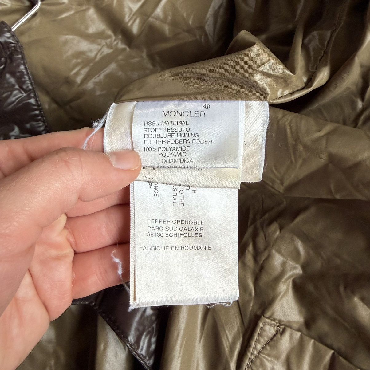Moncler Brown Moncler Down Quilted Puffer Jacket Size US M / EU 48-50 / 2 - 8 Thumbnail