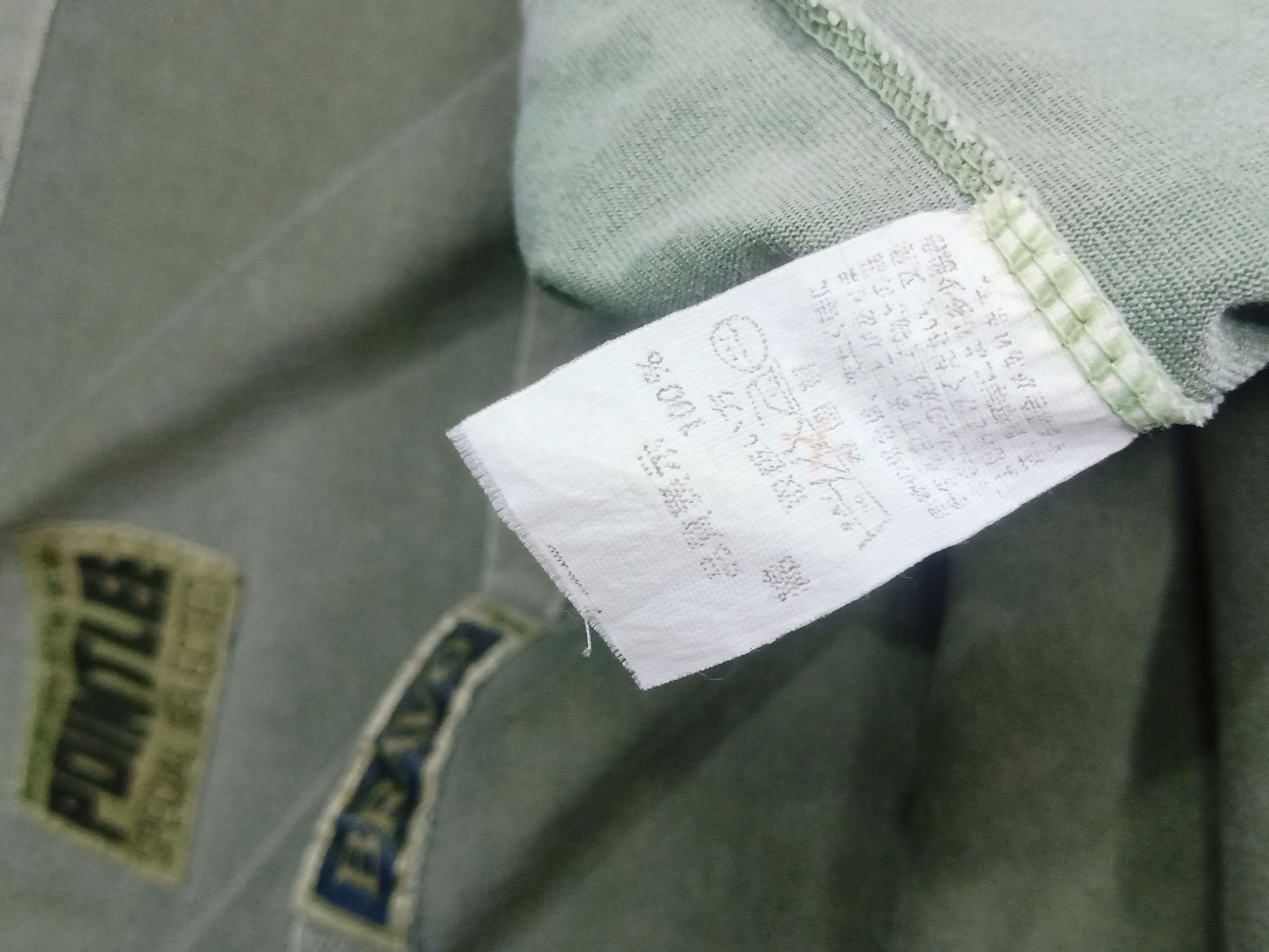 If Six Was Nine × Japanese Brand × Le Grande Bleu (L.G.B.) Pointlee Bravo Stripe Millitary Vintage Style Long Sleeve Size US L / EU 52-54 / 3 - 7 Thumbnail