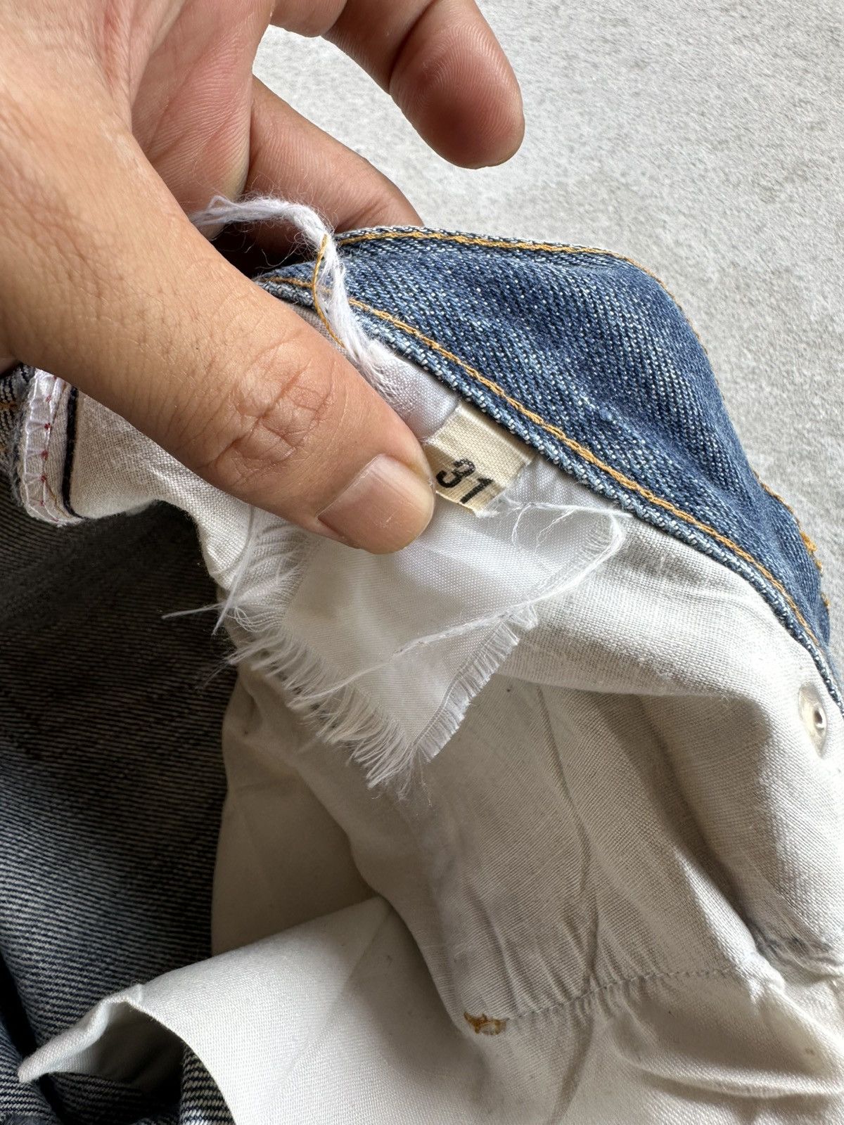 Helmut Lang STEALS 🔥🔥 Vintage HELMUT LANG Jeans 1990’s RARE Denim Pants Size US 30 / EU 46 - 14 Thumbnail