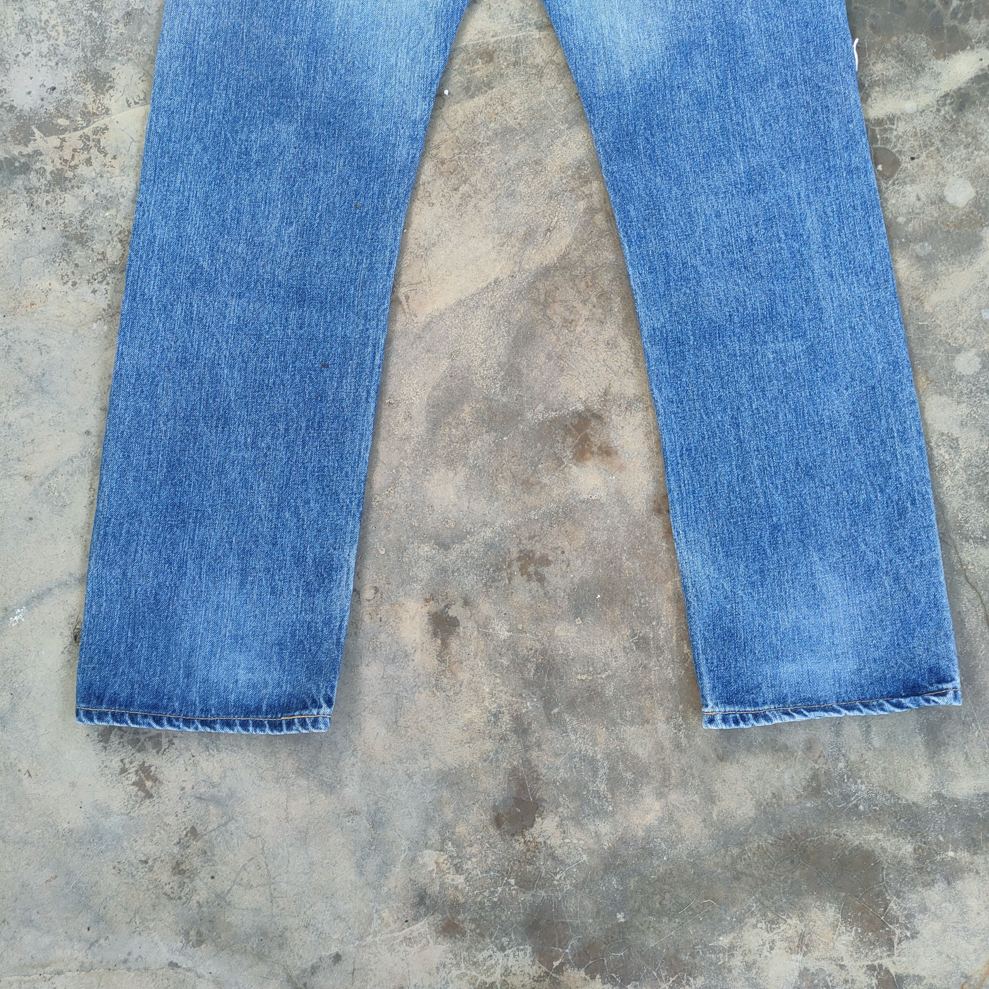 Edwin VINTAGE EDWIN FADED RIPPEP JEAN DENIM PANTS Size US 32 / EU 48 - 8 Thumbnail