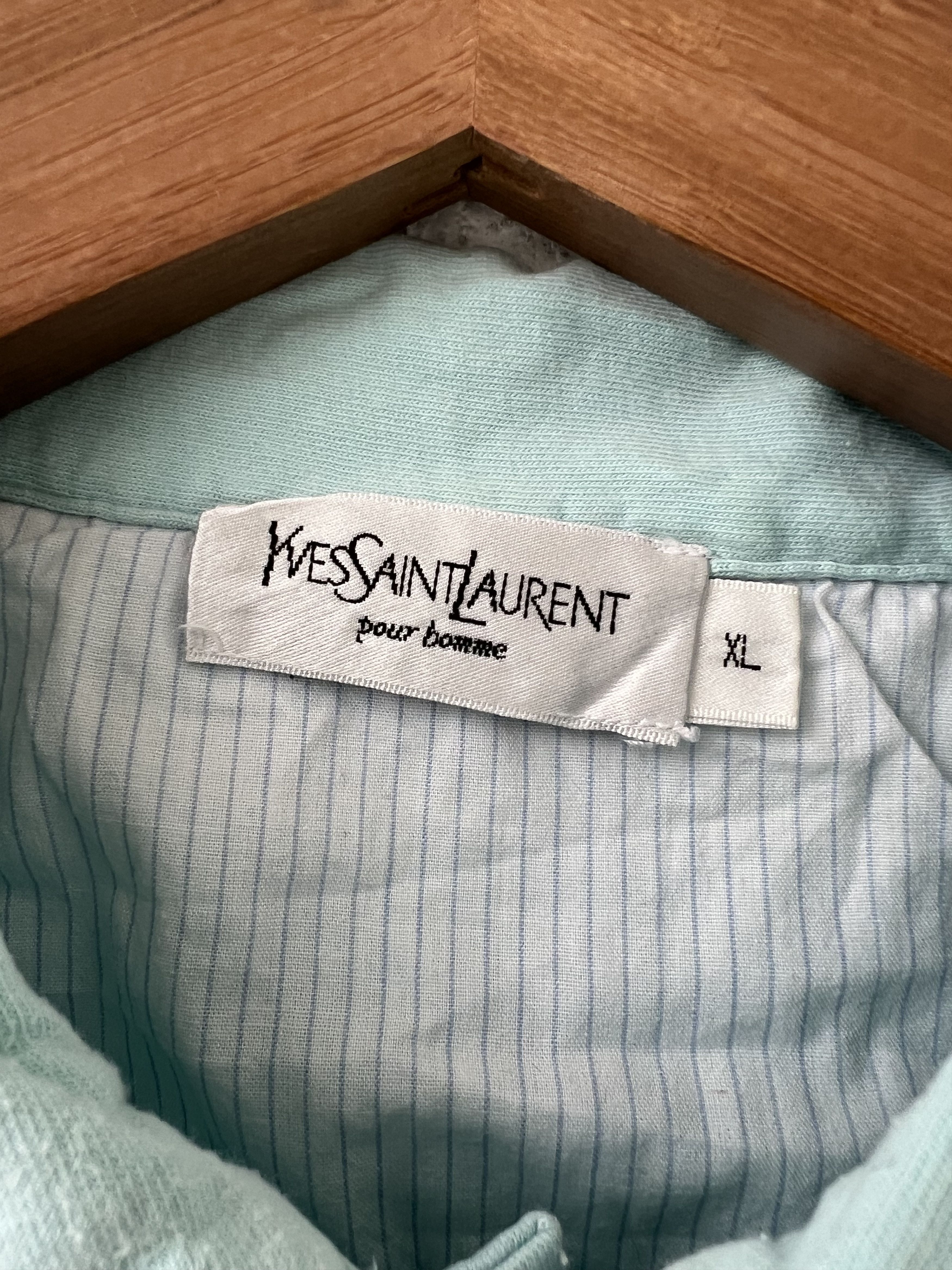 Vintage × Yves Saint Laurent Yves Saint Laurent Polo Shirt XL Size US XL / EU 56 / 4 - 4 Thumbnail