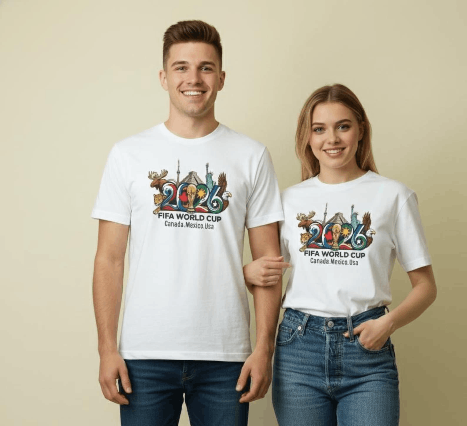 Other World Cup 2026 Commemorative Shirt – Canada · Mexico · USA Size US XXL / EU 58 / 5 - 2 Thumbnail