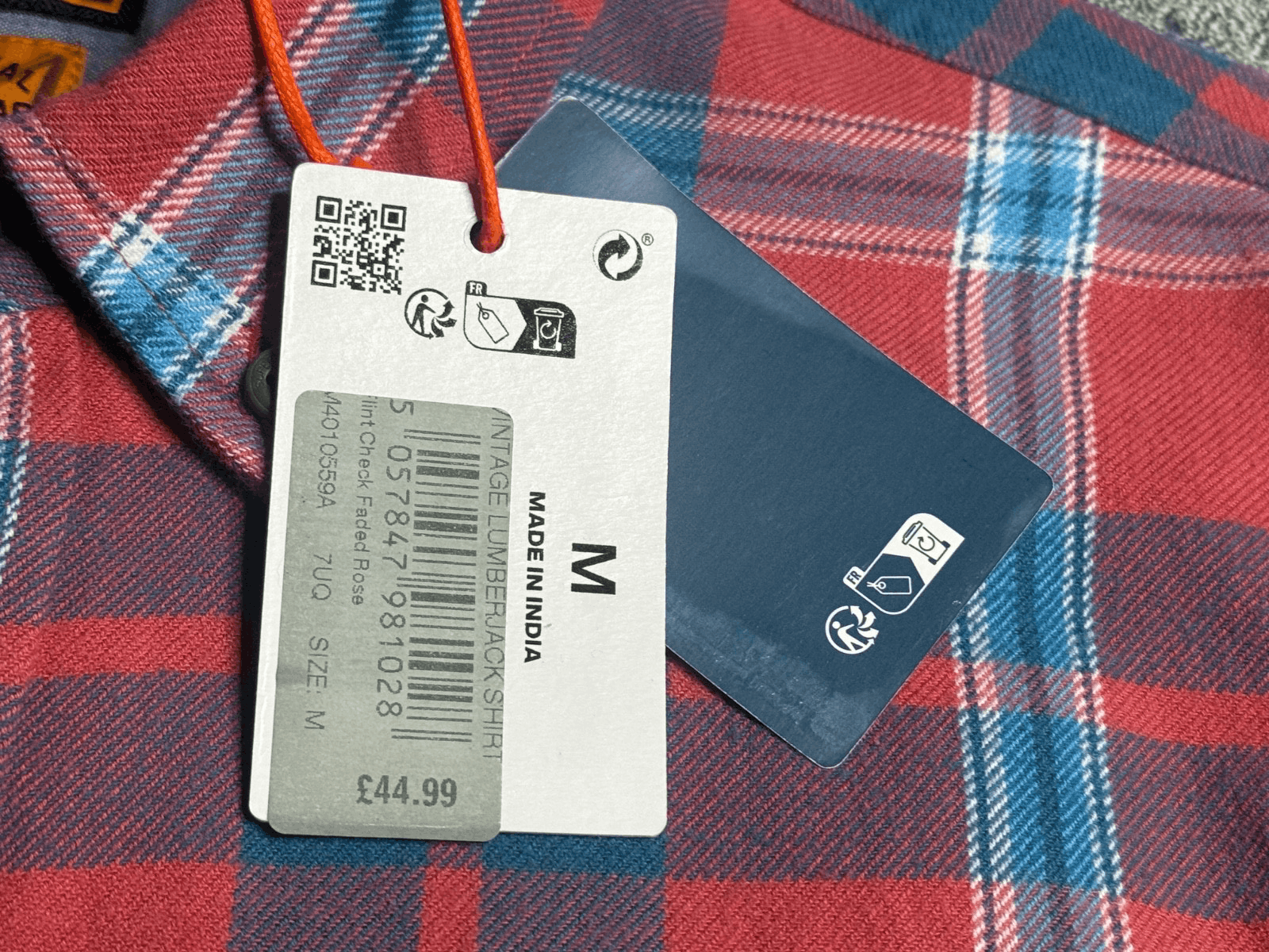 Superdry SuperDry men's flannel shirt M Size US M / EU 48-50 / 2 - 4 Thumbnail