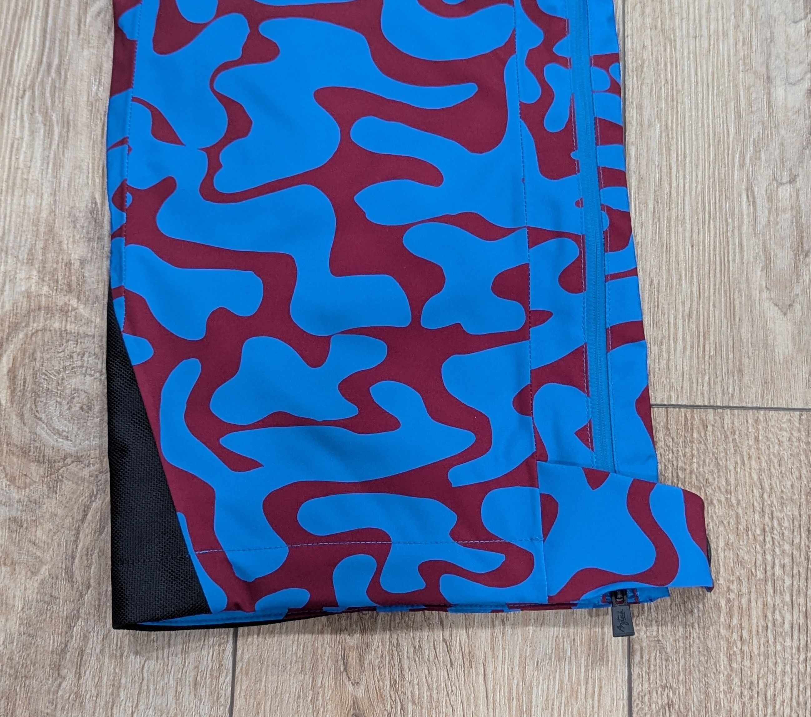 Aztech Mountain Aztech Mountain Folkh Abstract Wave Ski Pants Blue Medium Size US 32 / EU 48 - 8 Thumbnail