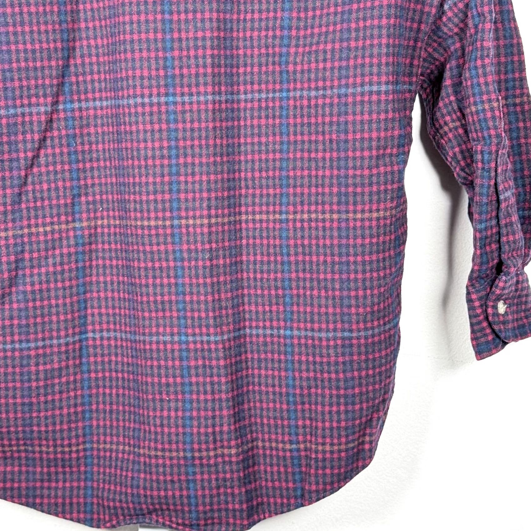 Pendleton Pendleton Shirt Red Plaid Button-Down Long Sleeve USA Made - Medium Mens Size US M / EU 48-50 / 2 - 6 Thumbnail
