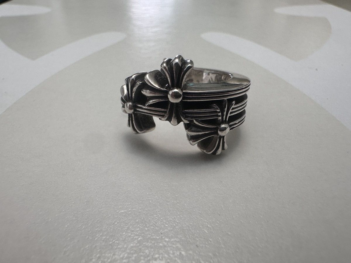 Chrome Hearts Chrome hearts triple cross ring Size ONE SIZE - 2 Thumbnail