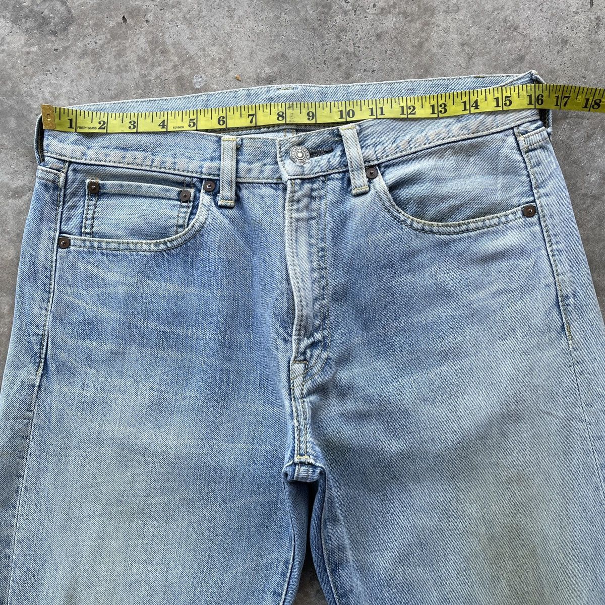 Japanese Brand × Jean × Vintage Vintage Japanese Mud Wash Faded Denim Jeans Pants Distressed Size US 32 / EU 48 - 5 Thumbnail