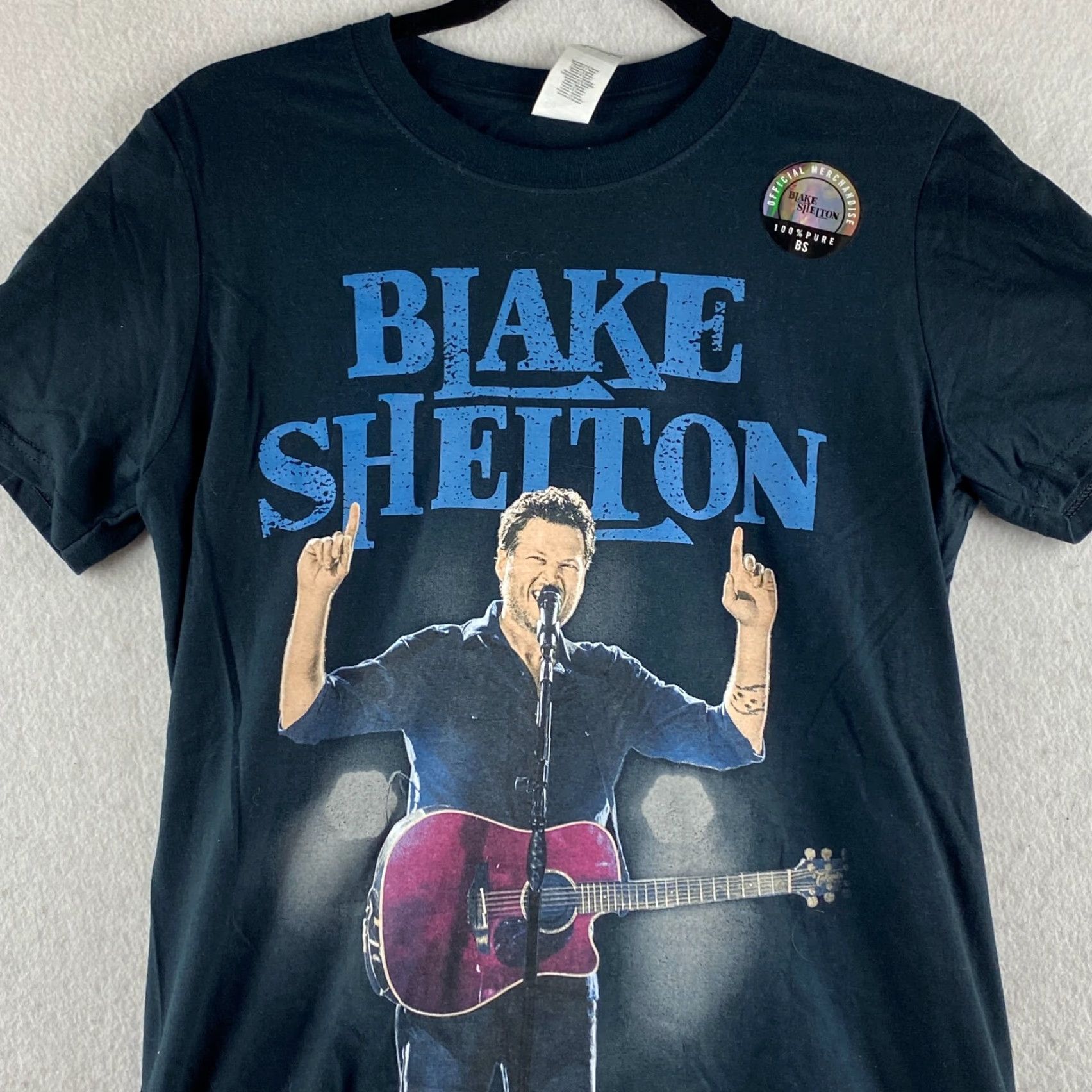 Gildan Blake Shelton Concert Shirt Mens Small S Black 2017 Doing It Tour Double Sided T-Shirt Size US S / EU 44-46 / 1 - 2 Thumbnail