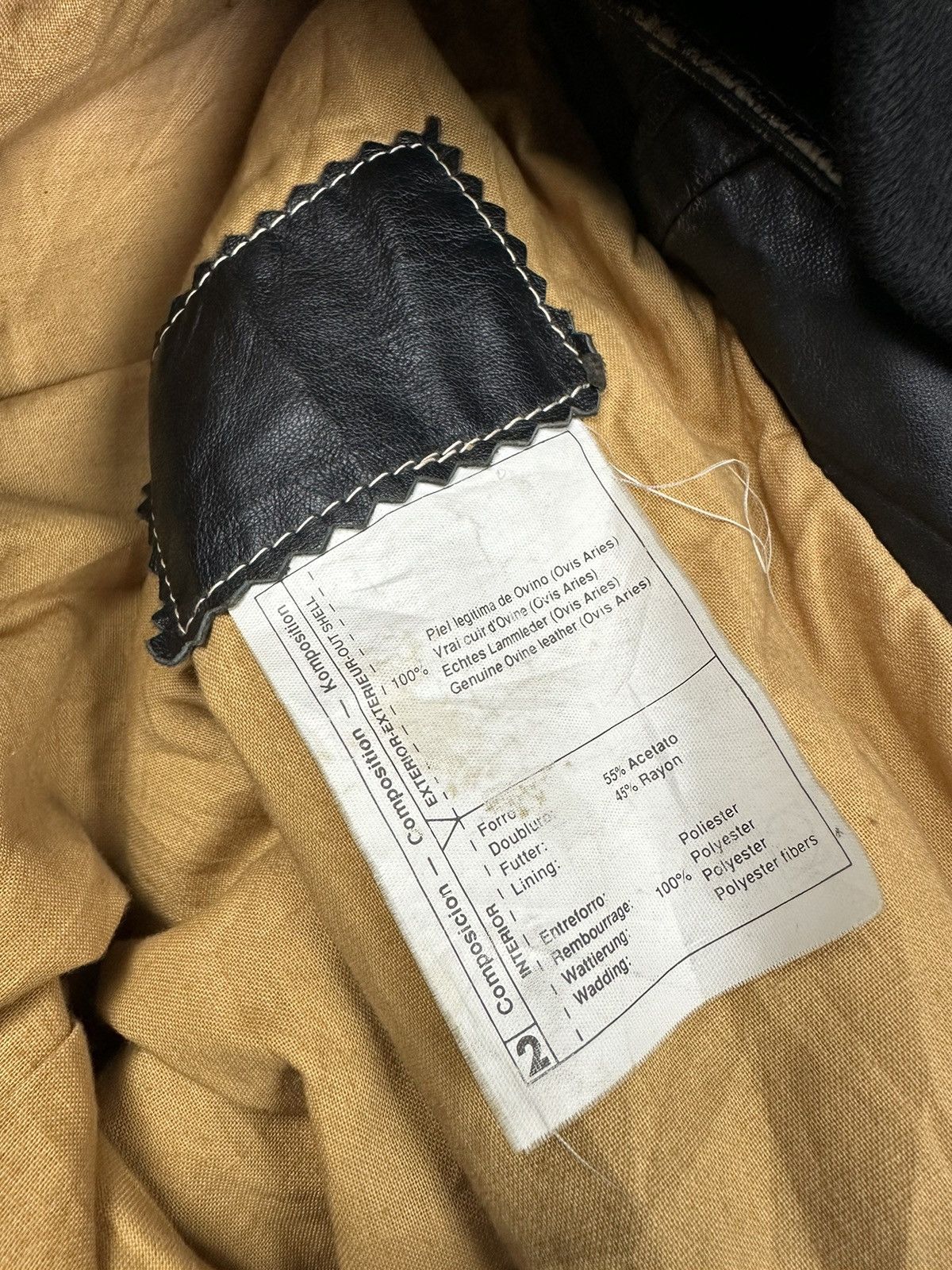 Vintage Distressed Vintage Howie & Son 8 Eight Ball Leather Jacket Size US M / EU 48-50 / 2 - 14 Thumbnail