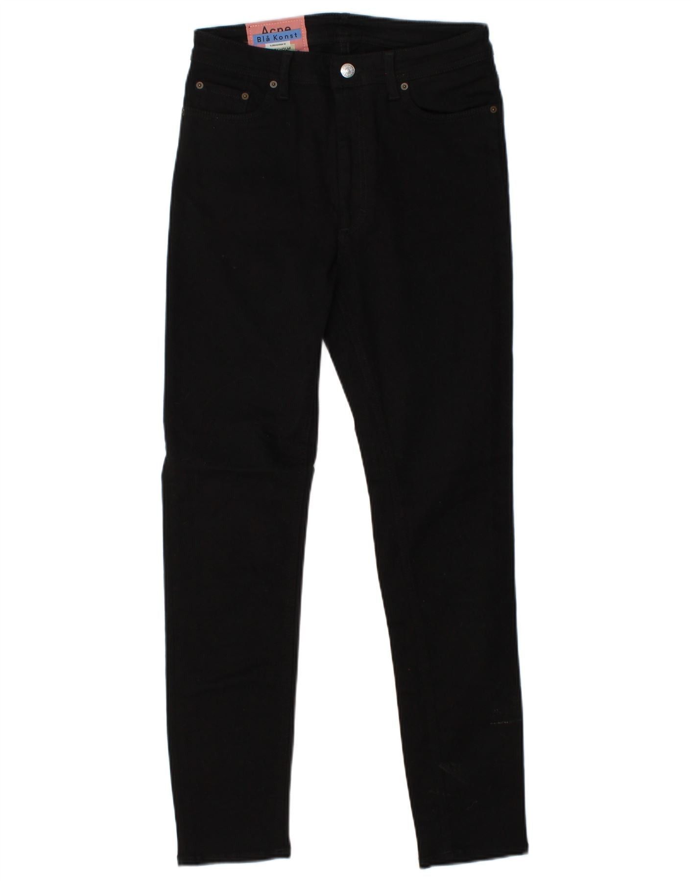 Acne Studios ACNE Womens Skinny Jeans W28 L28 Black Size 42" / US 20 - 1 Thumbnail