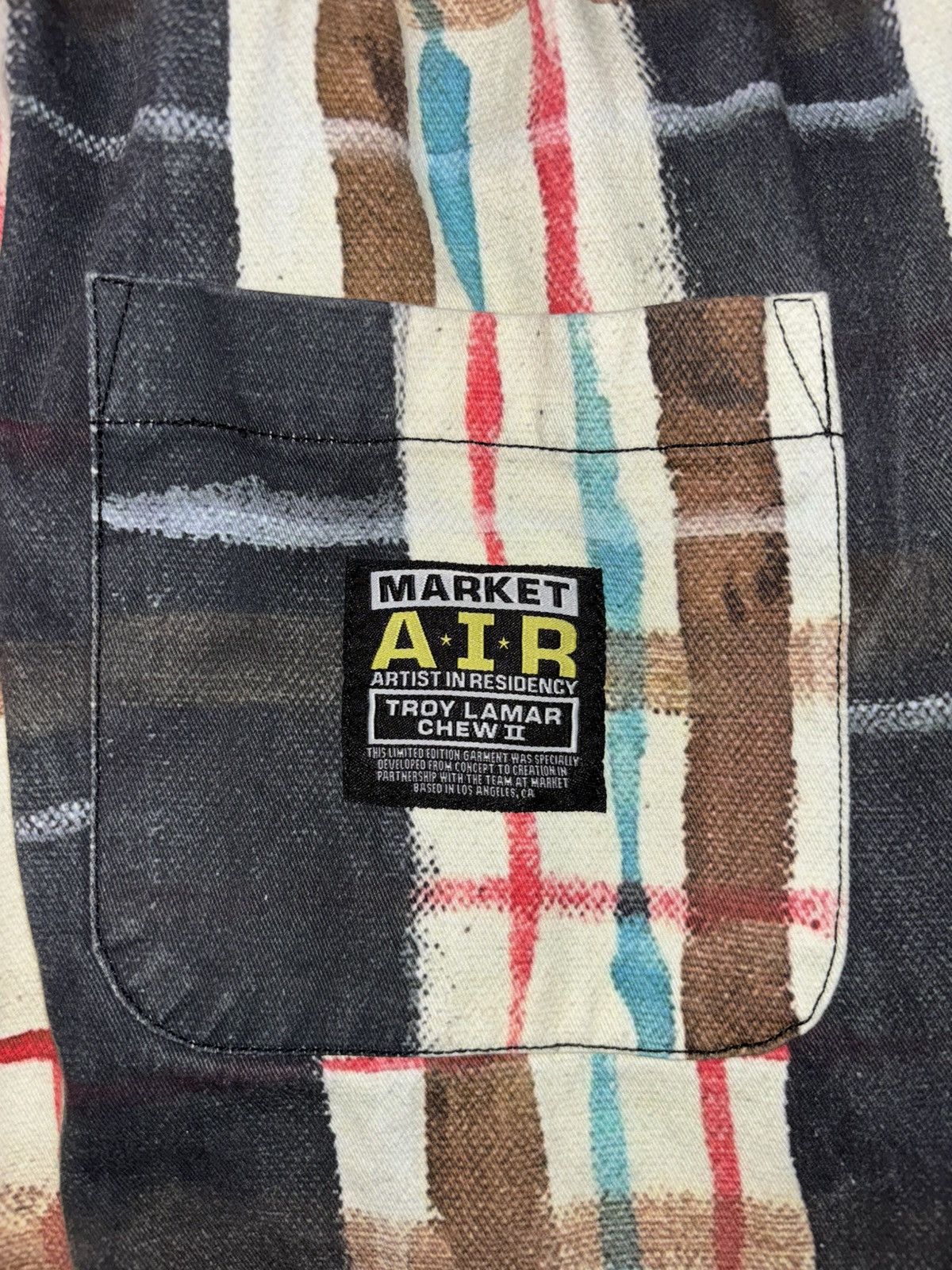 Market Market Air Troy Plaid Pant Size US 29 - 3 Thumbnail