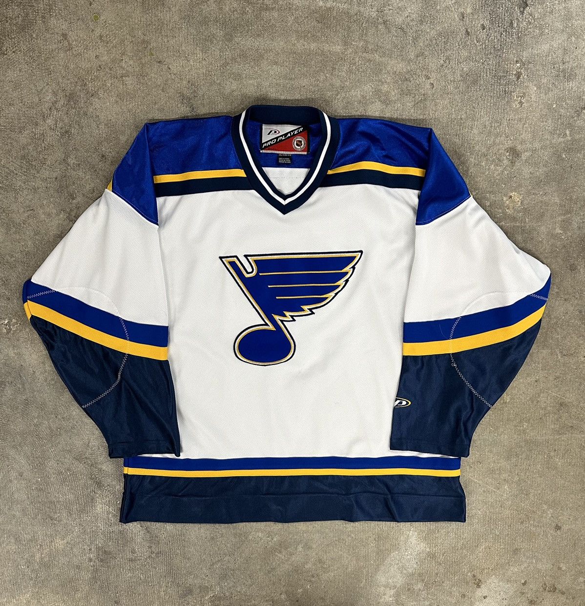 NHL × Pro Player × Vintage Vintage 90s Pro Player St. Louis Blues Hockey Jersey Size US XXL / EU 58 / 5 - 1 Thumbnail