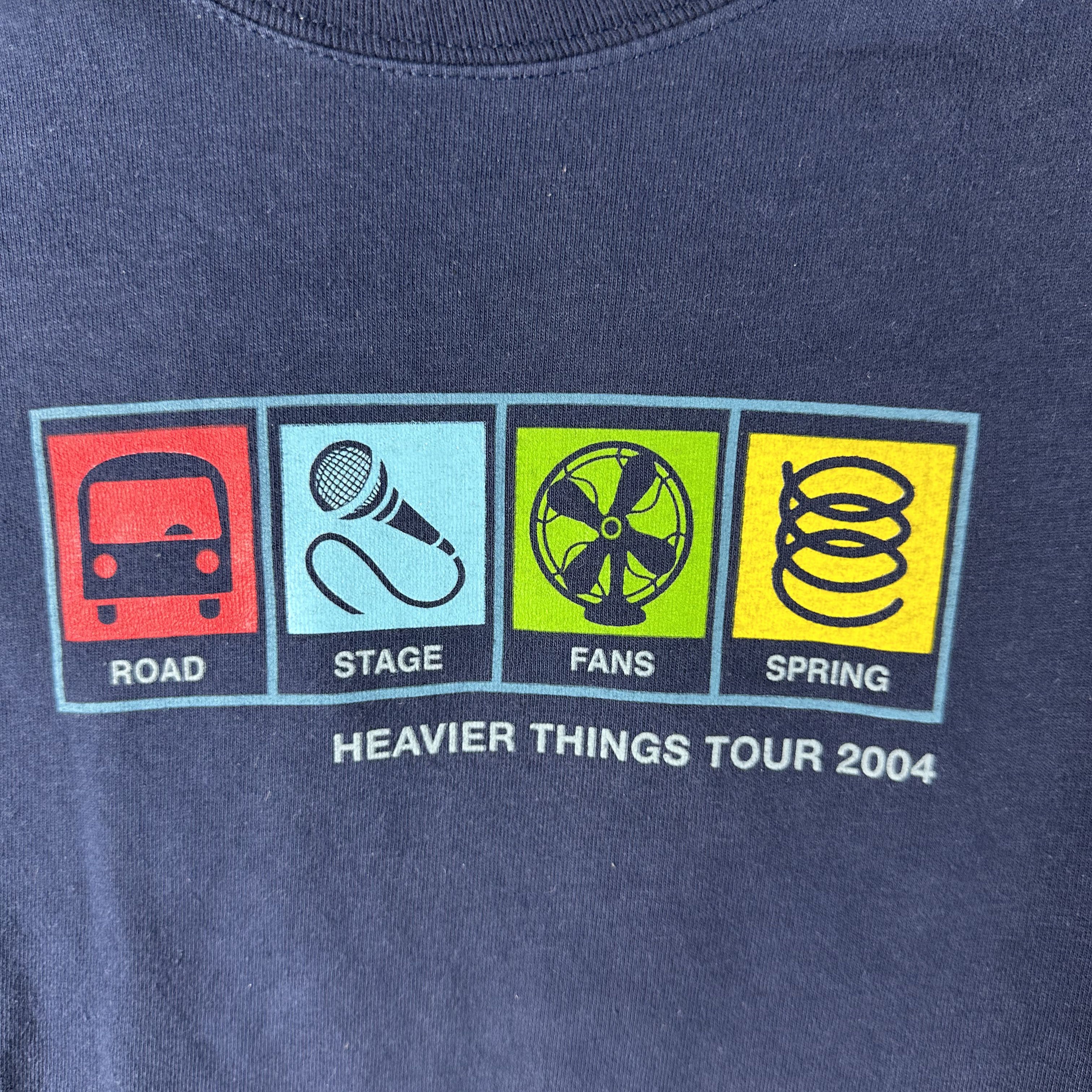 Vintage ​​​​2004 John Mayer Heavier Things Tour Long-sleeves T-shirt Size US M / EU 48-50 / 2 - 2 Thumbnail
